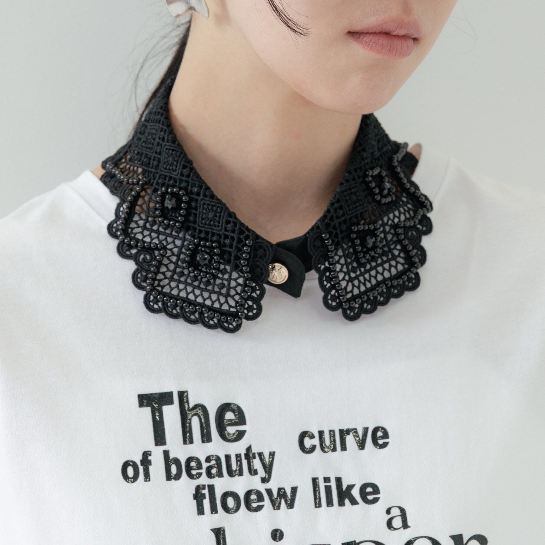 GALLEST「レースアクセント付け襟」|その他|