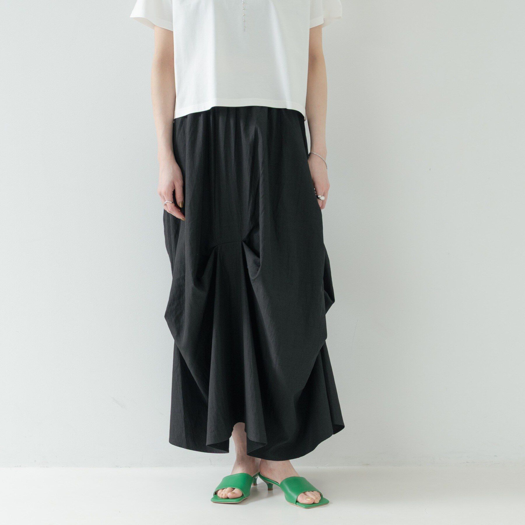 GALLEST「ランダムタックスカート」|スカート|