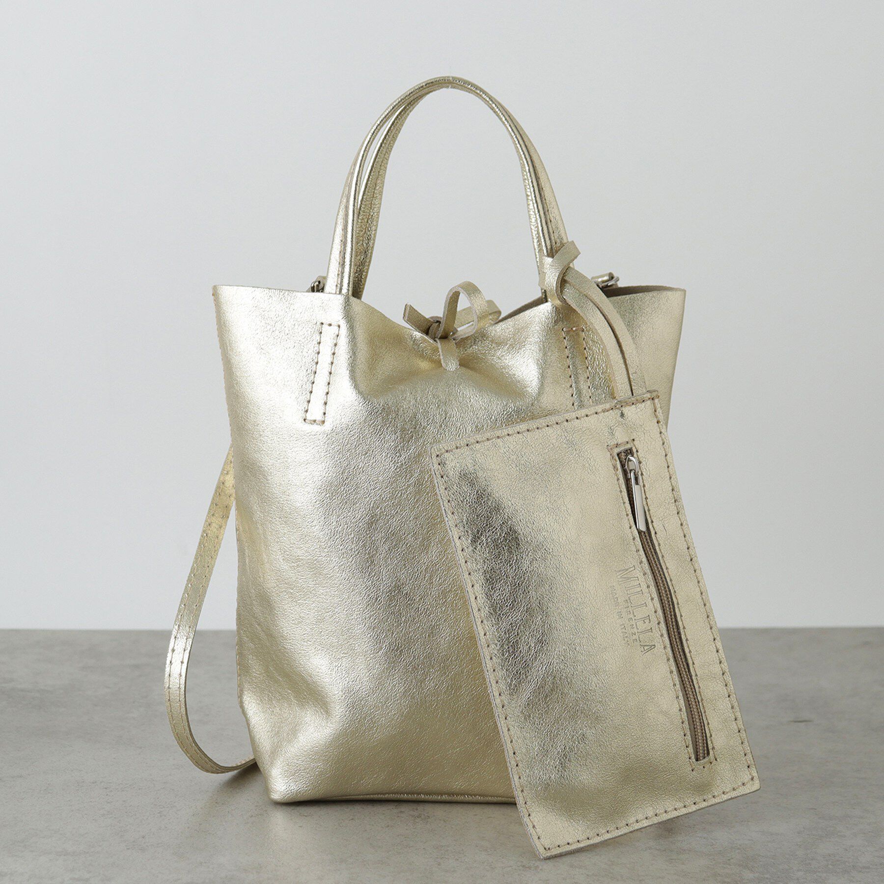 GALLEST「【MILLELA FIRENZE】メタリックミニトートバッグ」|トートバッグ|