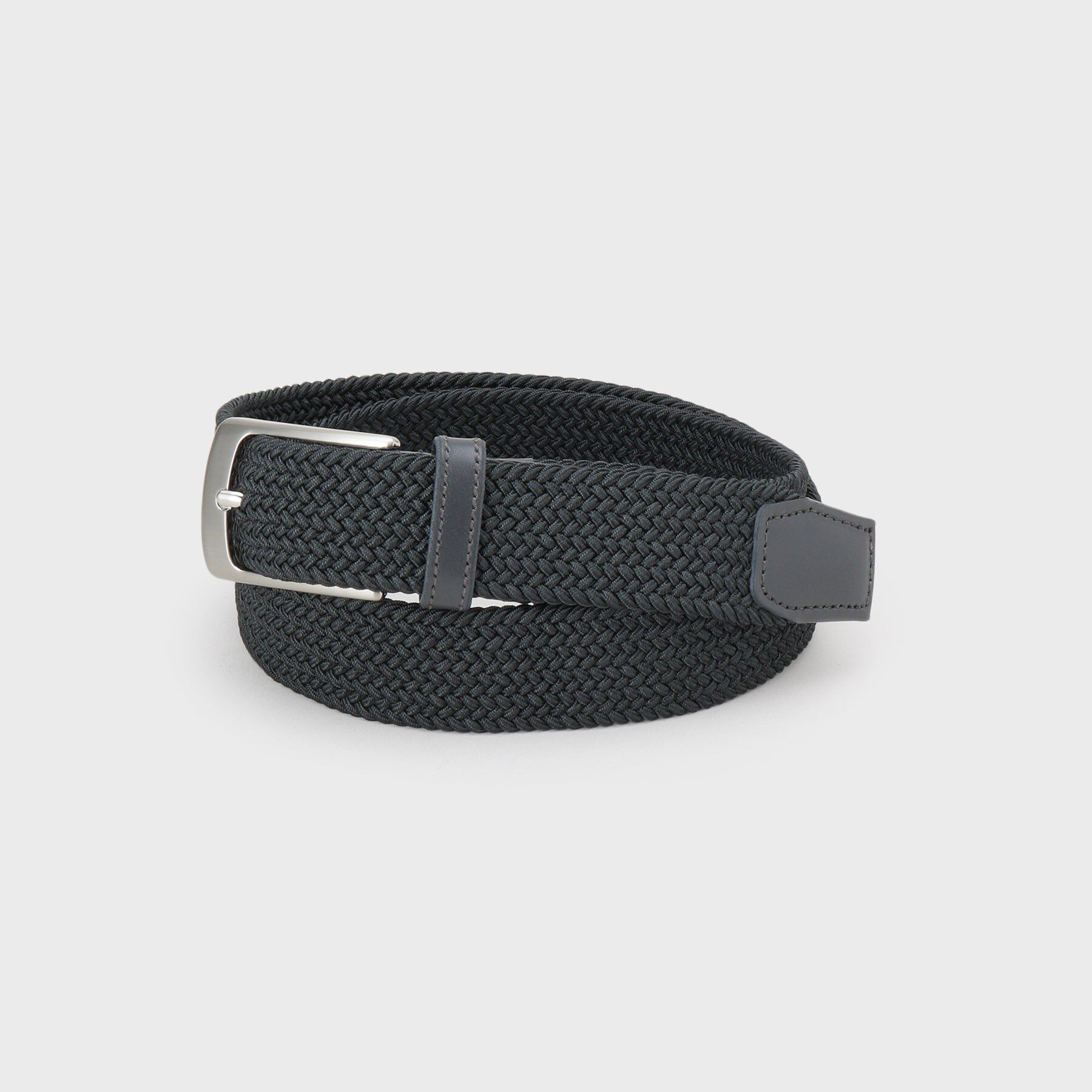 TAKEO KIKUCHI「【Made in JAPAN】ドモドソーラ ゴムメッシュベルト」|ベルト|チャコールグレー(0