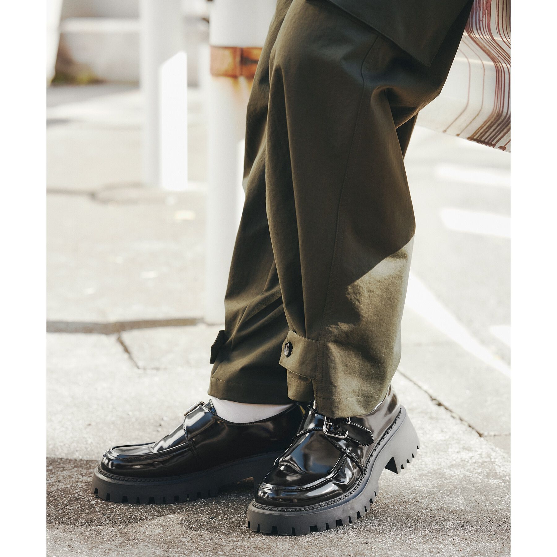 tk.TAKEO KIKUCHI「モンクストラップタンクソールシューズ」|その他|