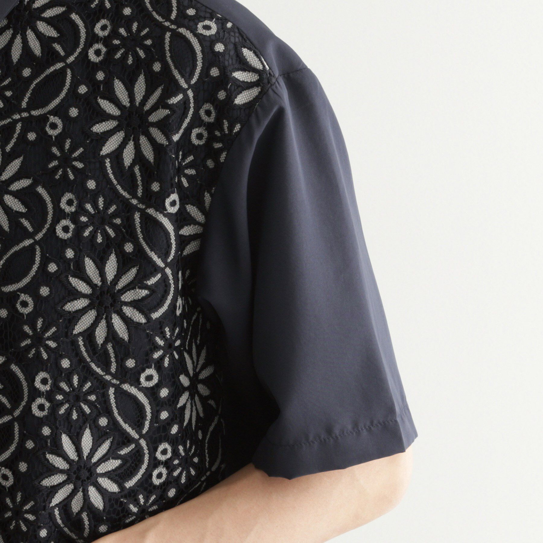 tk.TAKEO KIKUCHI「ボタニカルレースシャツ」|シャツ・ブラウス|