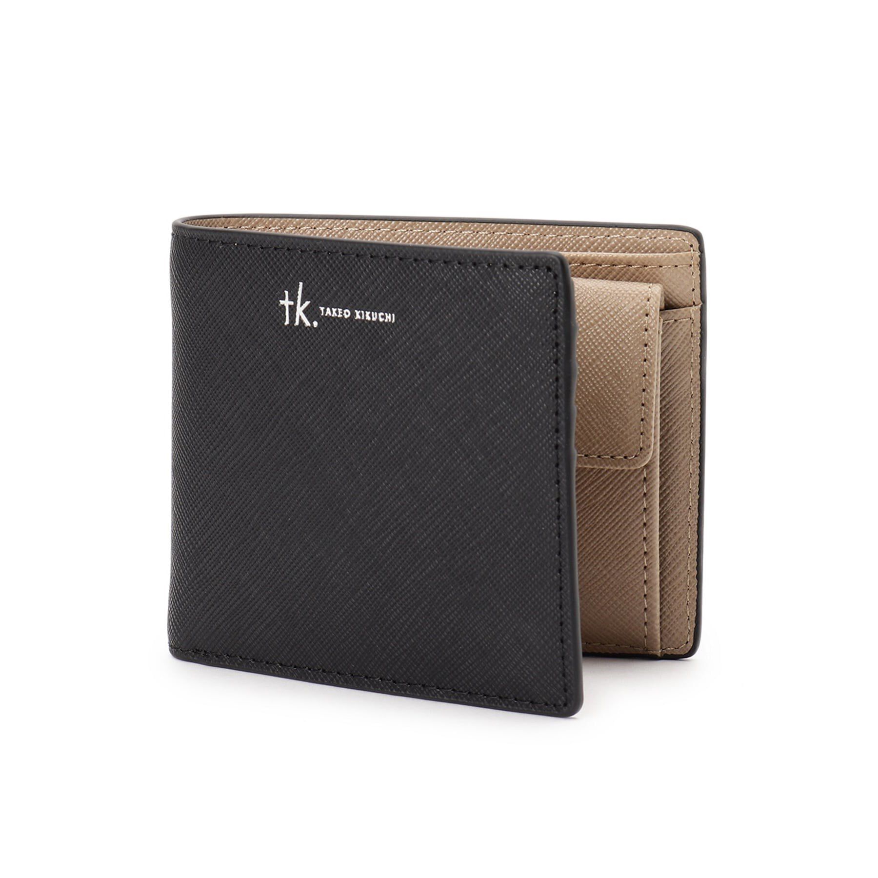 tk.TAKEO KIKUCHI「サフィアーノPVC二つ折り財布」|財布|