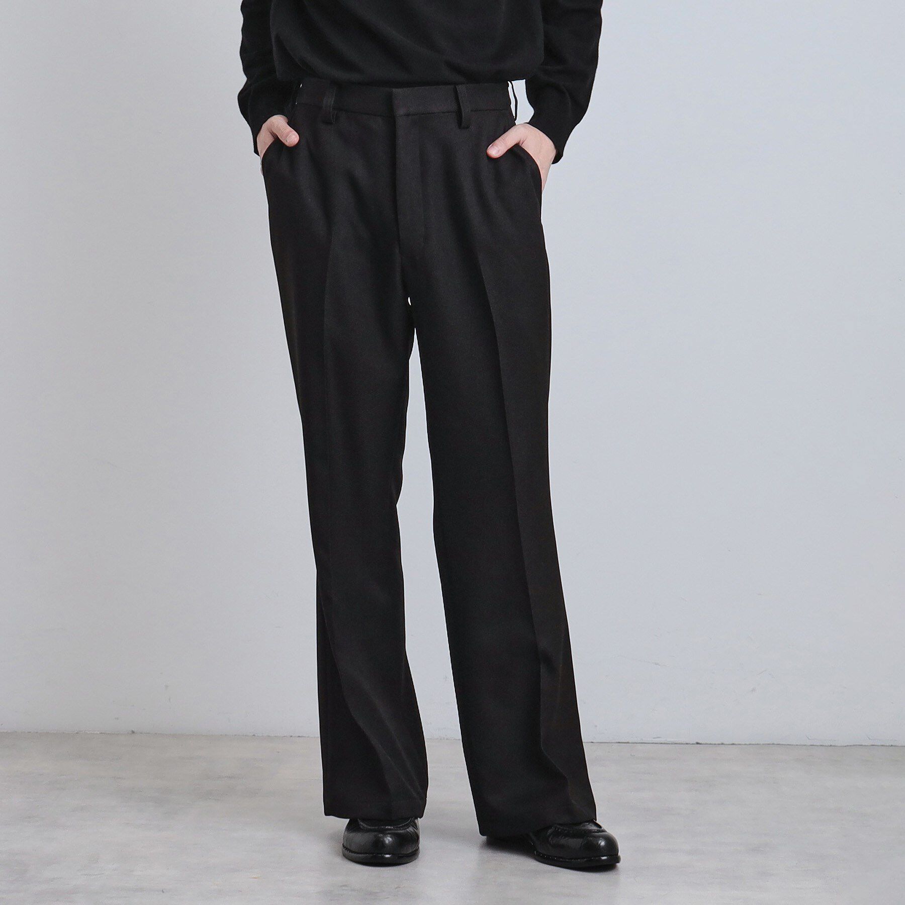 tk.TAKEO KIKUCHI「フレアスラックス」|その他|ブラック(019)