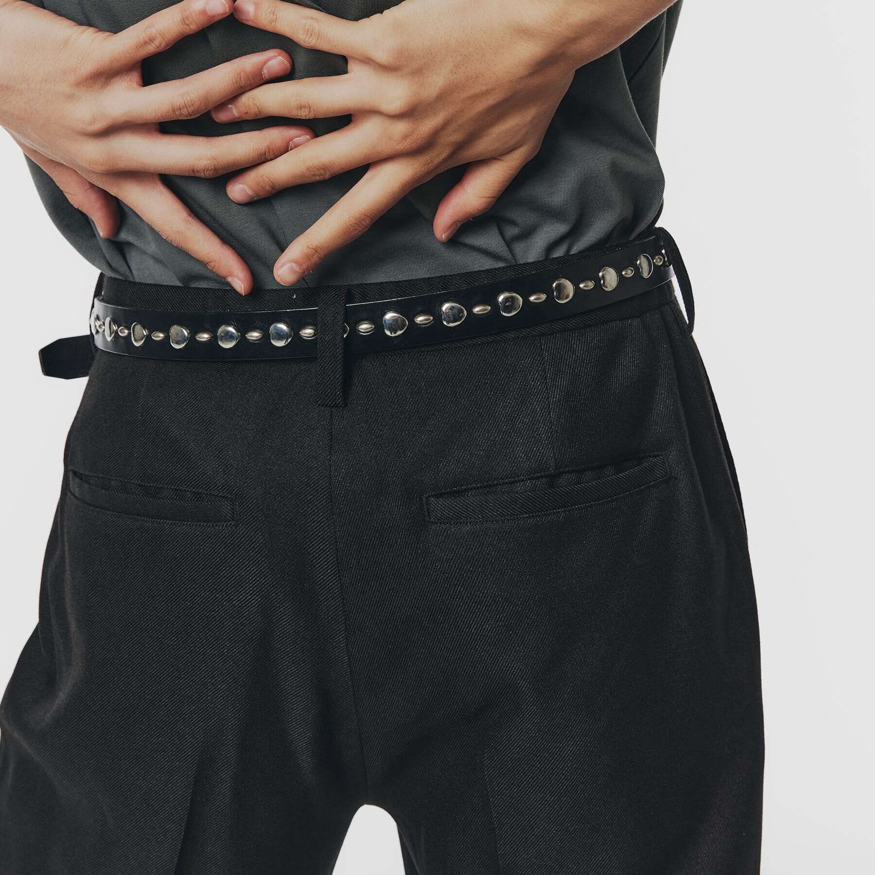 tk.TAKEO KIKUCHI「スタッズベルト」|ベルト|