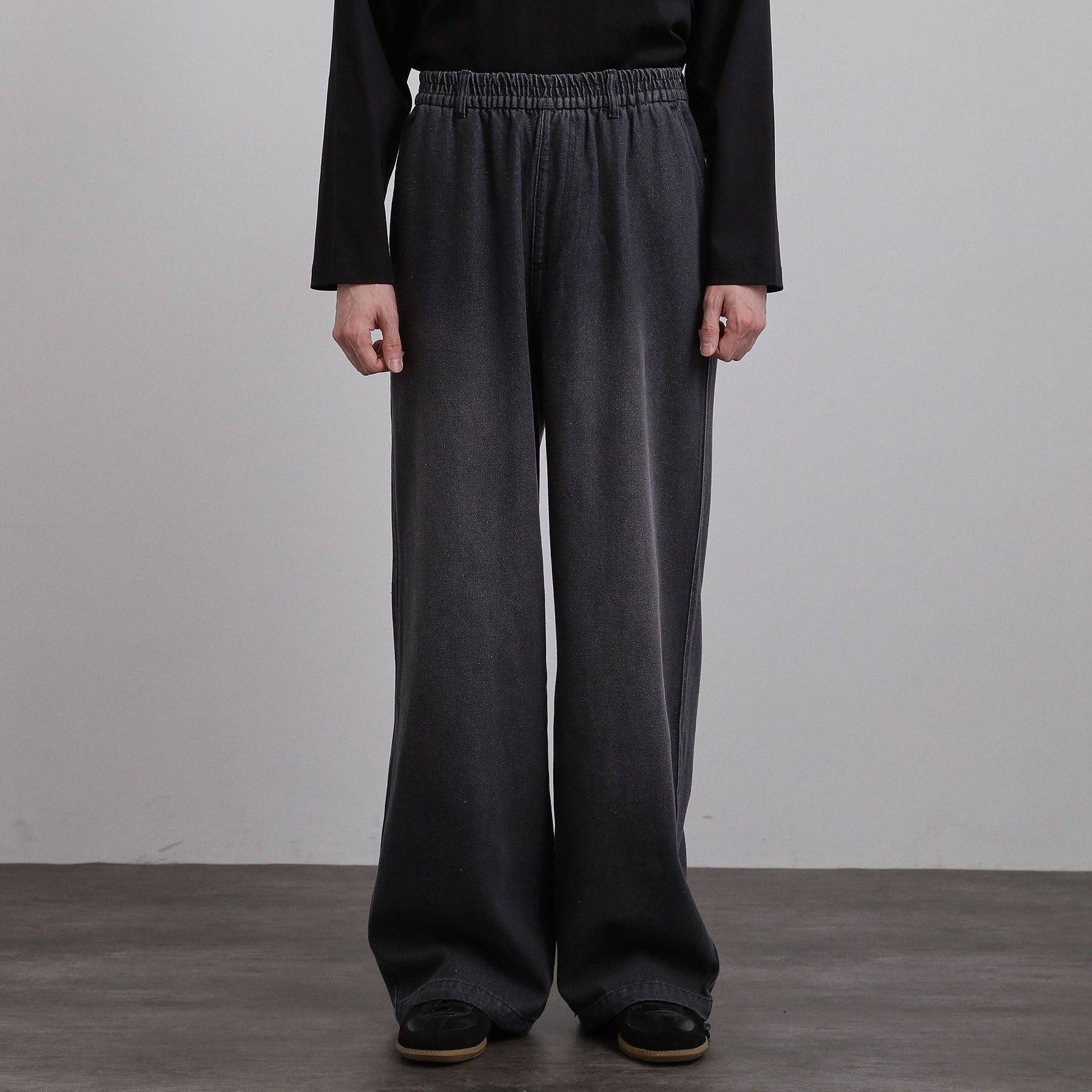 tk.TAKEO KIKUCHI「【上下2点セット】デニムブルゾン＋ワイドデニムパンツ」|スーツ|