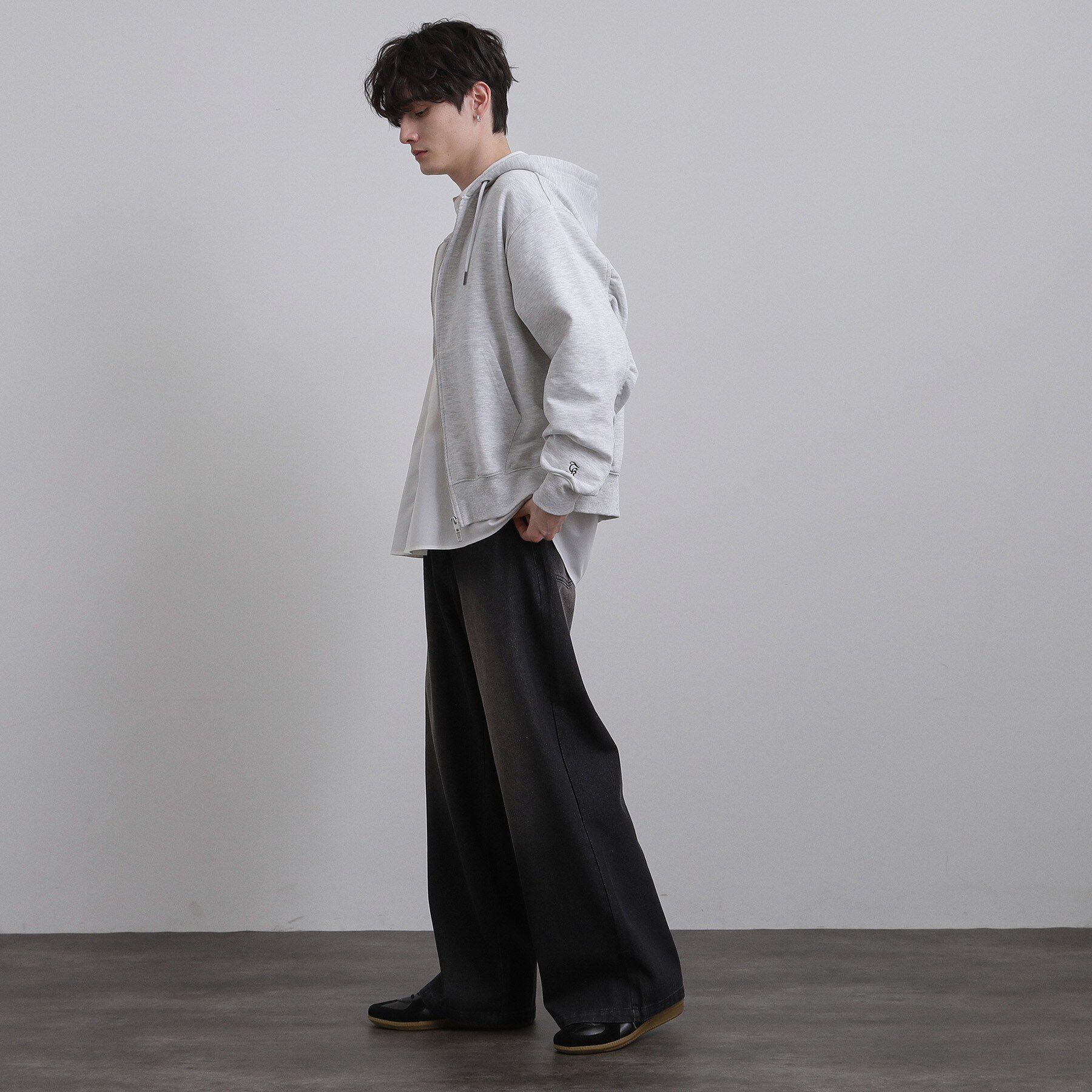 tk.TAKEO KIKUCHI「スーパーワイドバギーデニムパンツ」|デニム|