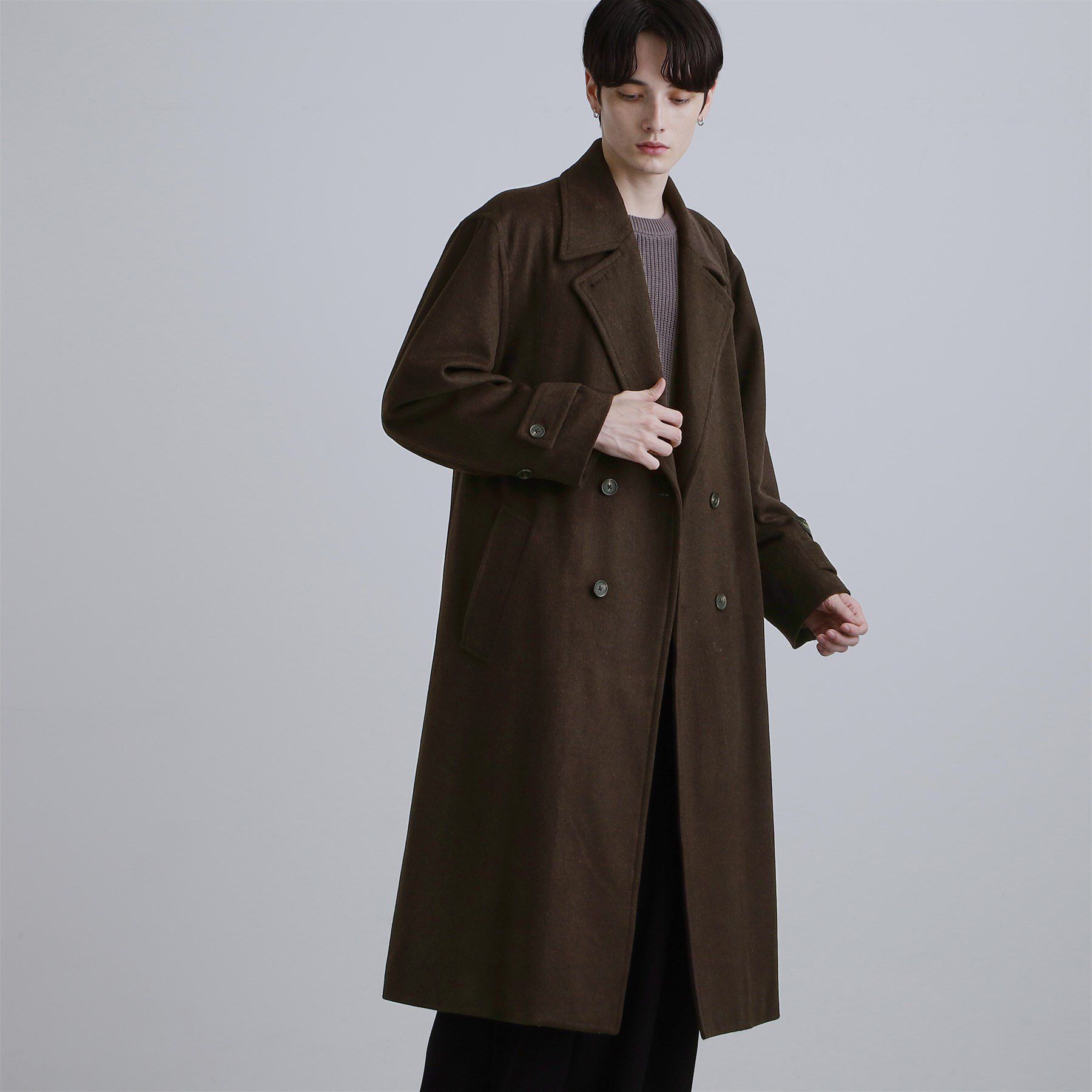 tk.TAKEO KIKUCHI「ダブルオーバーチェスターコート」|その他|