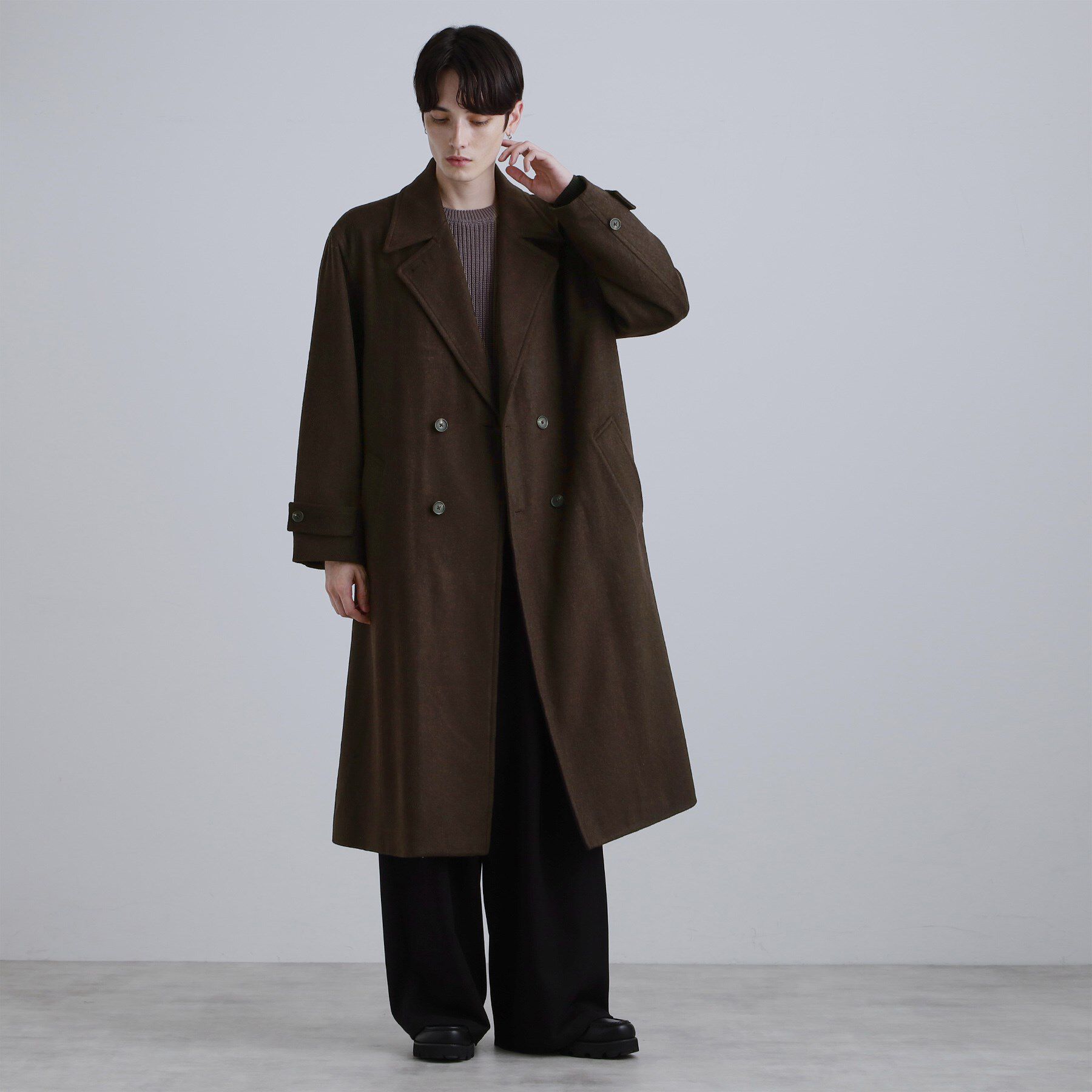 tk.TAKEO KIKUCHI「ダブルオーバーチェスターコート」|その他|