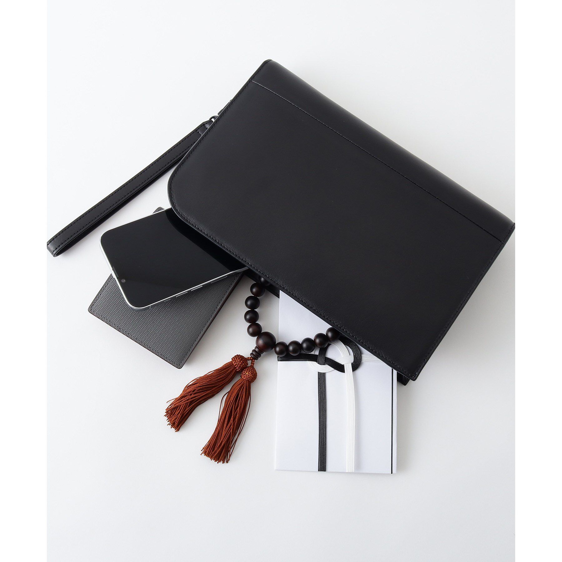 tk.TAKEO KIKUCHI「【冠婚葬祭】レザー クラッチバッグ」|クラッチバッグ|