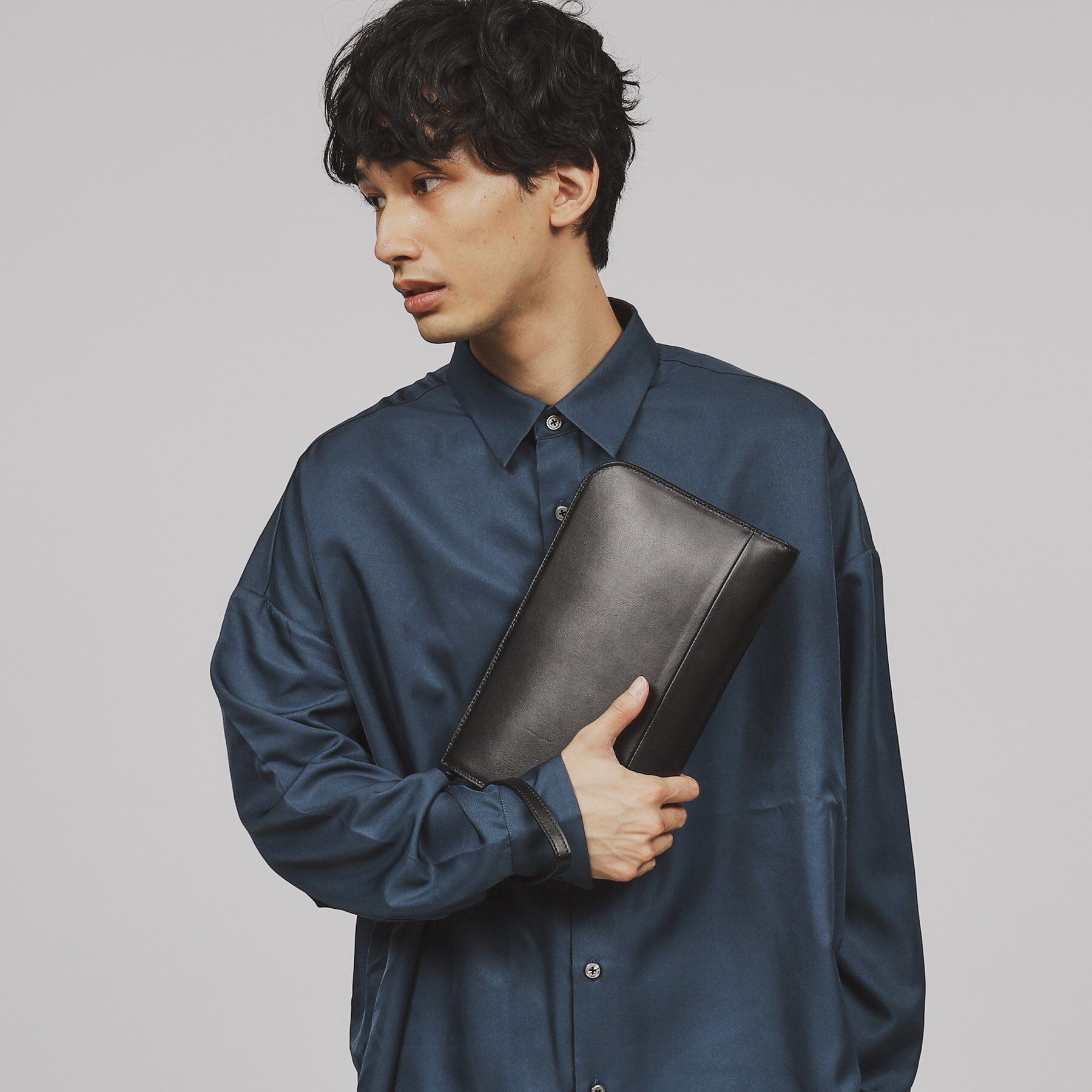 tk.TAKEO KIKUCHI「【冠婚葬祭】レザー クラッチバッグ」|クラッチバッグ|