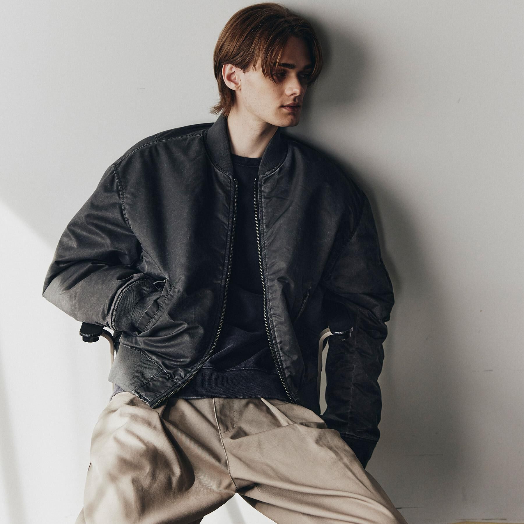 tk.TAKEO KIKUCHI「ヴィンテージライクMA‐1」|ブルゾン・スタジャン|