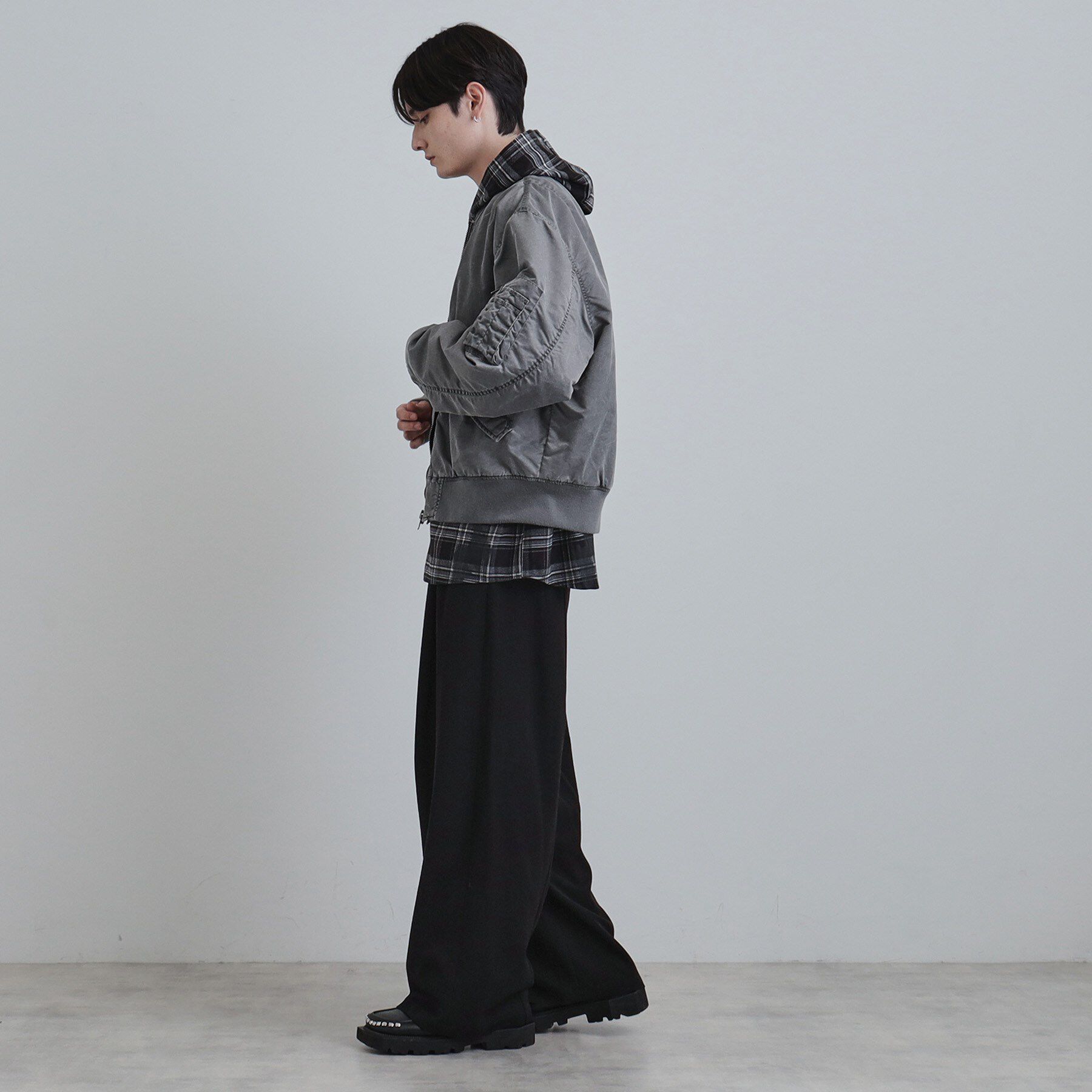 tk.TAKEO KIKUCHI「ヴィンテージライクMA‐1」|ブルゾン・スタジャン|