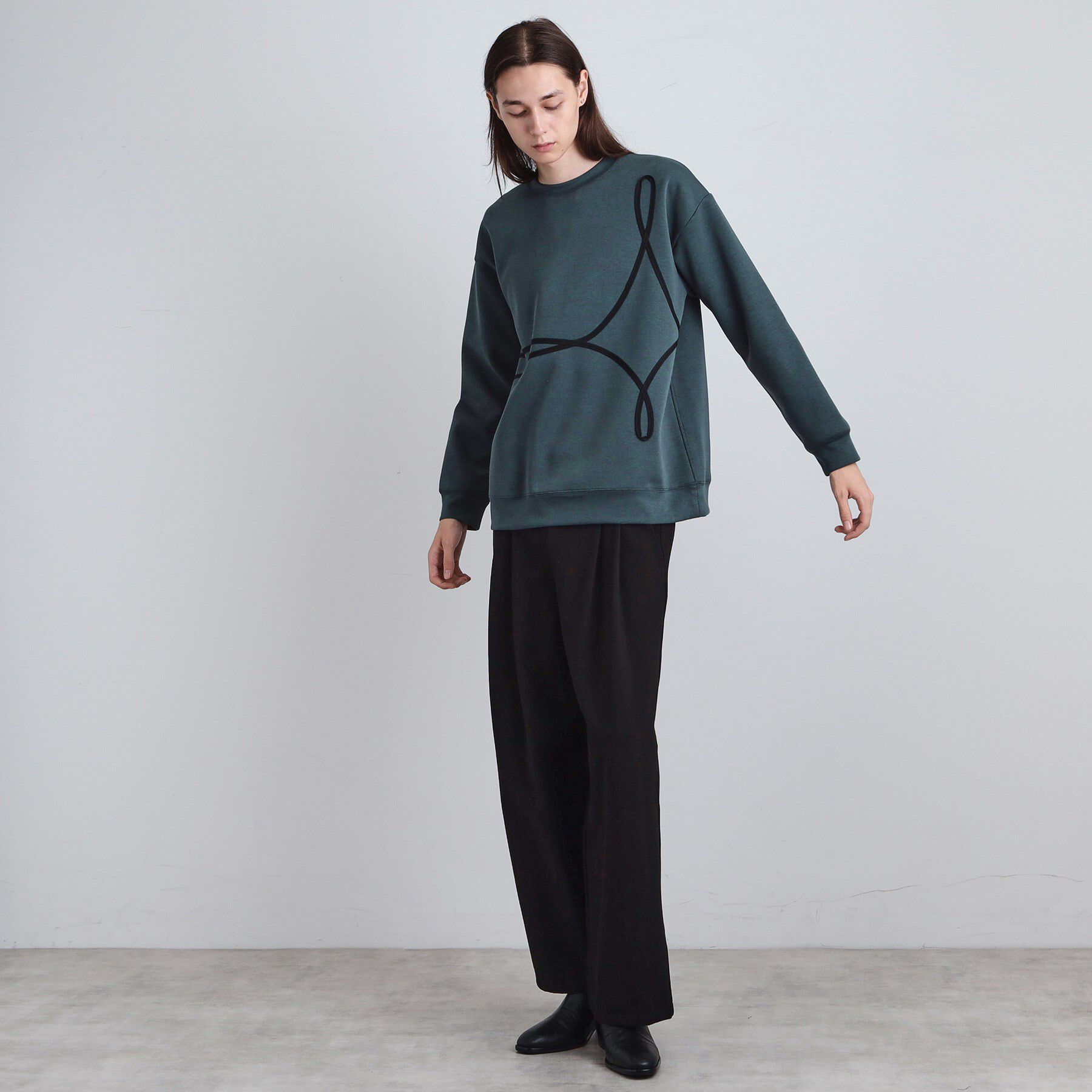 tk.TAKEO KIKUCHI「テープブライトスウェット」|パーカー|