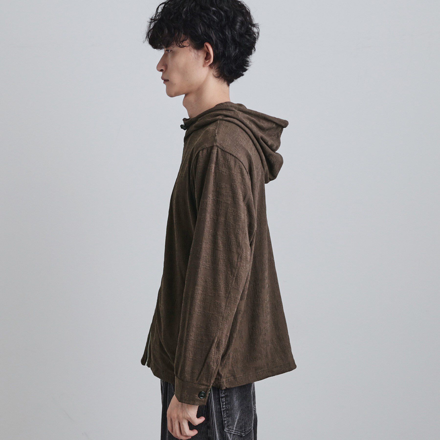 tk.TAKEO KIKUCHI「ジャカードジップパーカー」|パーカー|