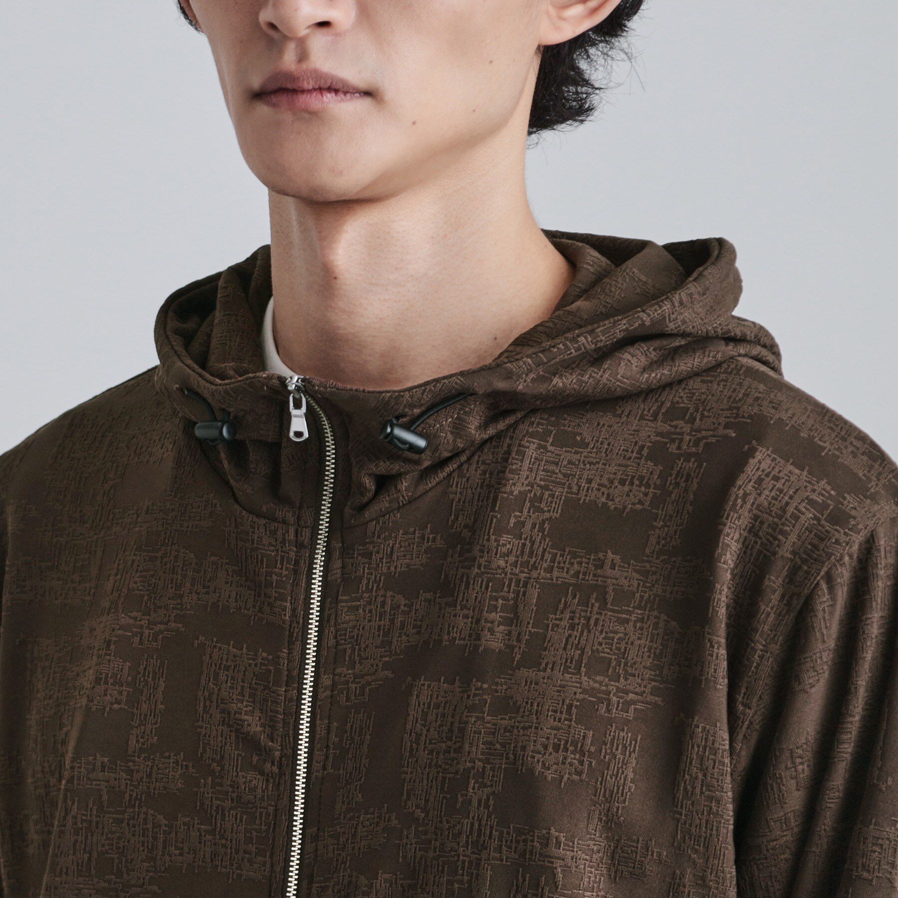 tk.TAKEO KIKUCHI「ジャカードジップパーカー」|パーカー|