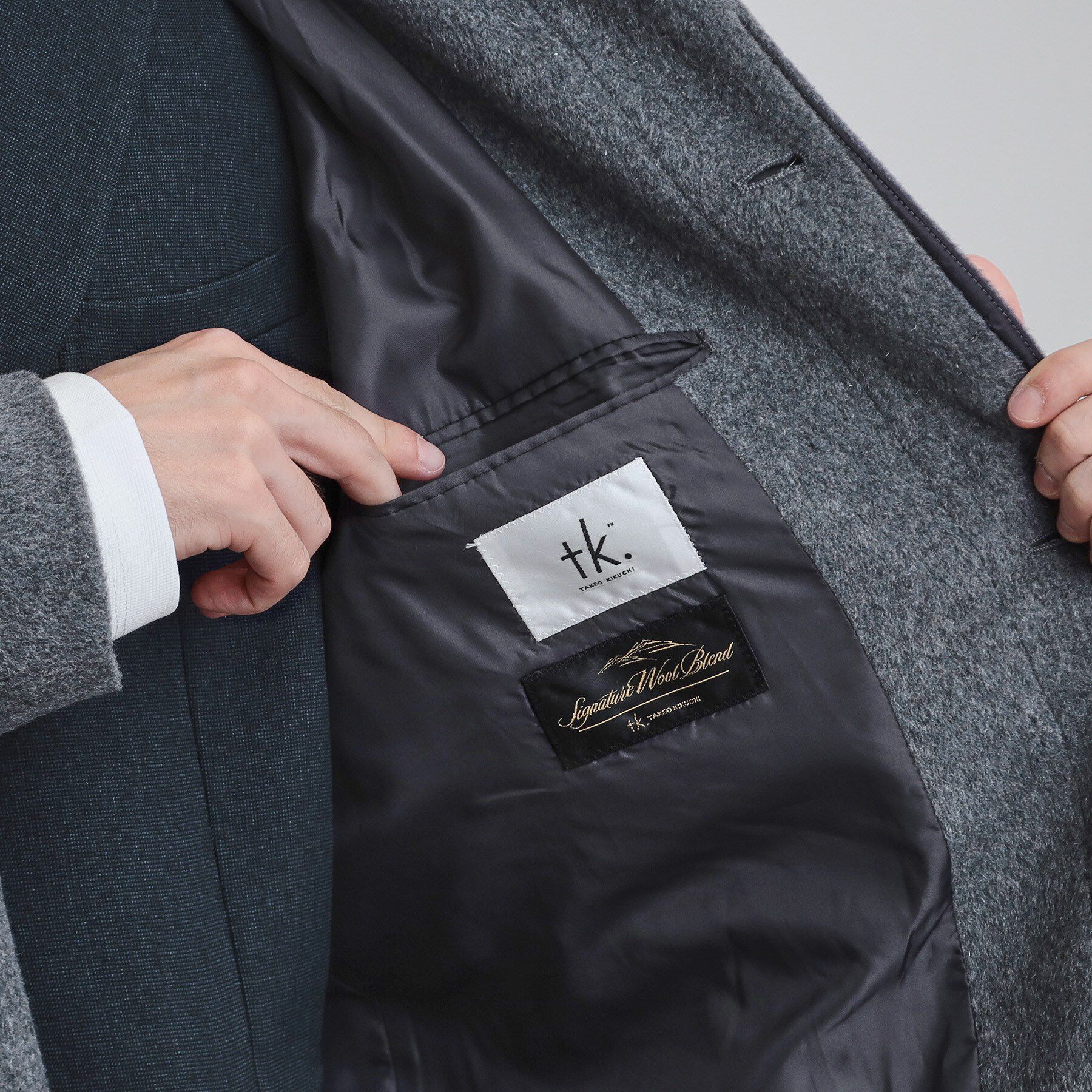 tk.TAKEO KIKUCHI「ステンカラーコート」|ステンカラーコート|