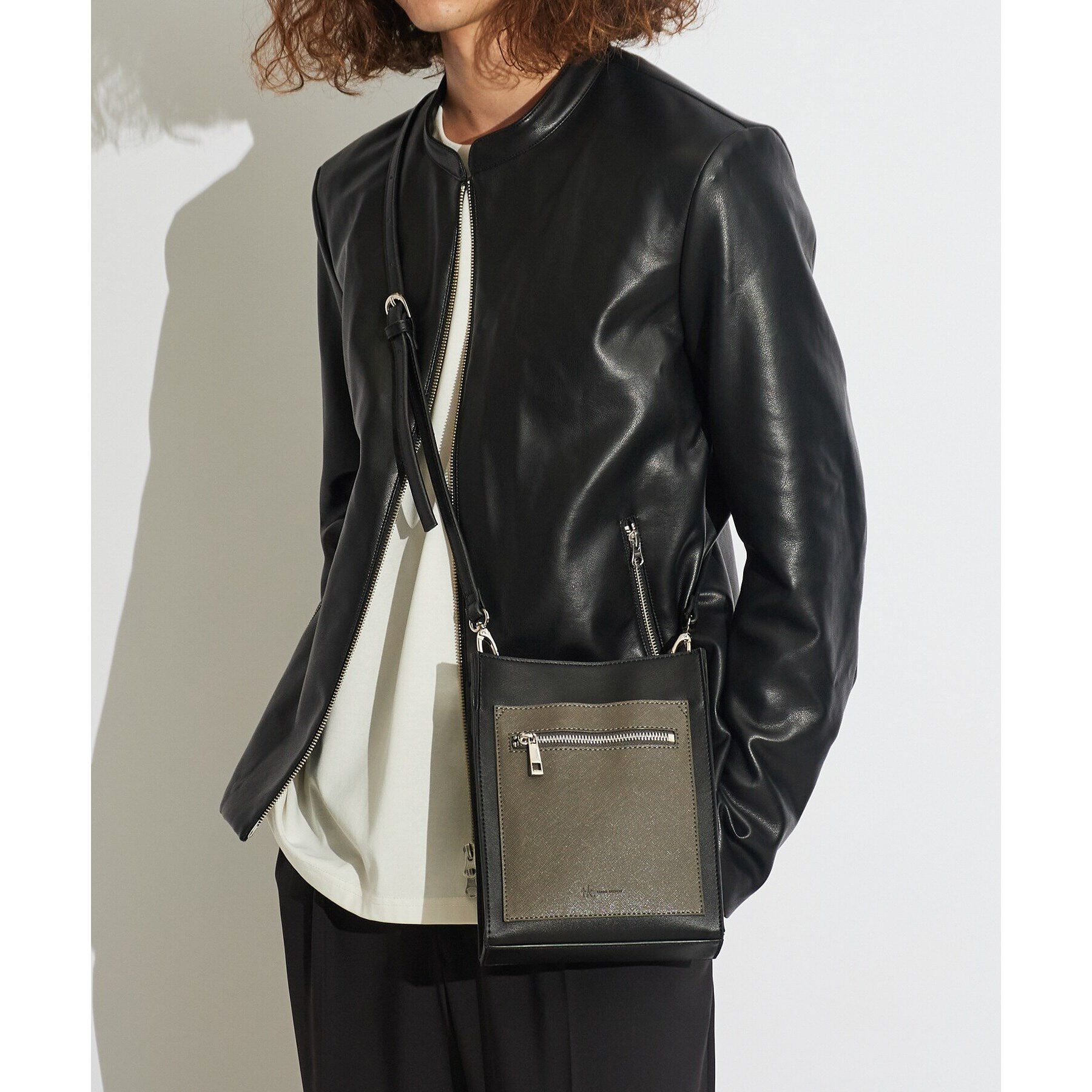 tk.TAKEO KIKUCHI「フロントポケットミニショルダーバッグ」|ショルダー・メッセンジャー|