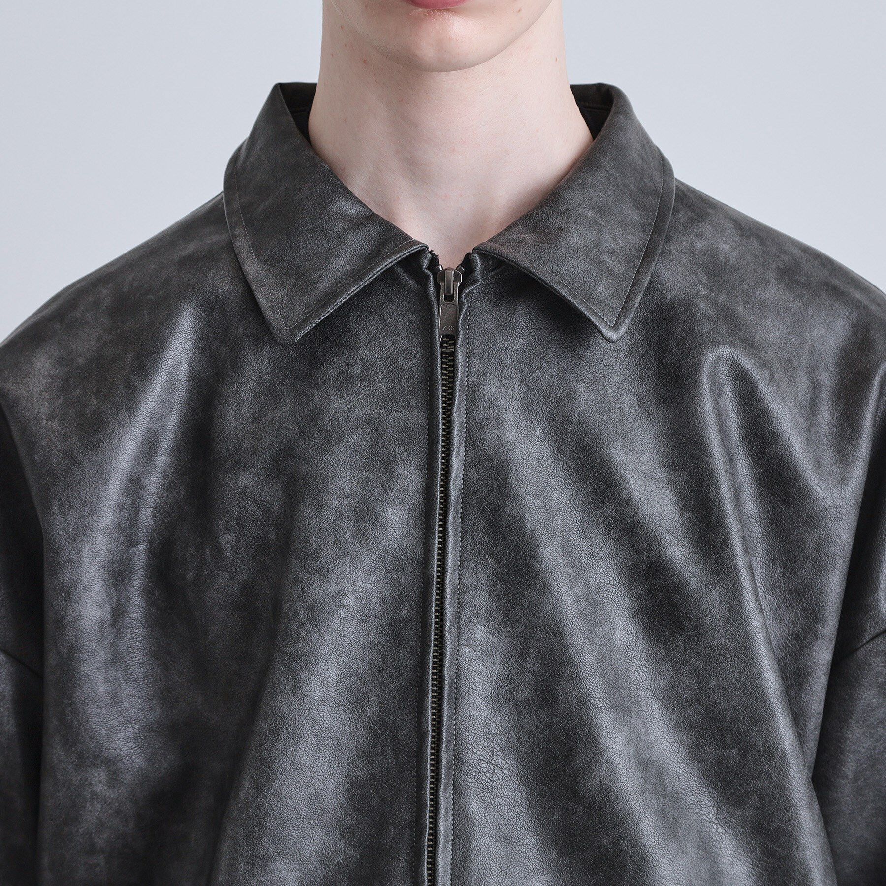 tk.TAKEO KIKUCHI「ヴィンテージライクドロップショルダージップブルゾン」|ブルゾン・スタジャン|