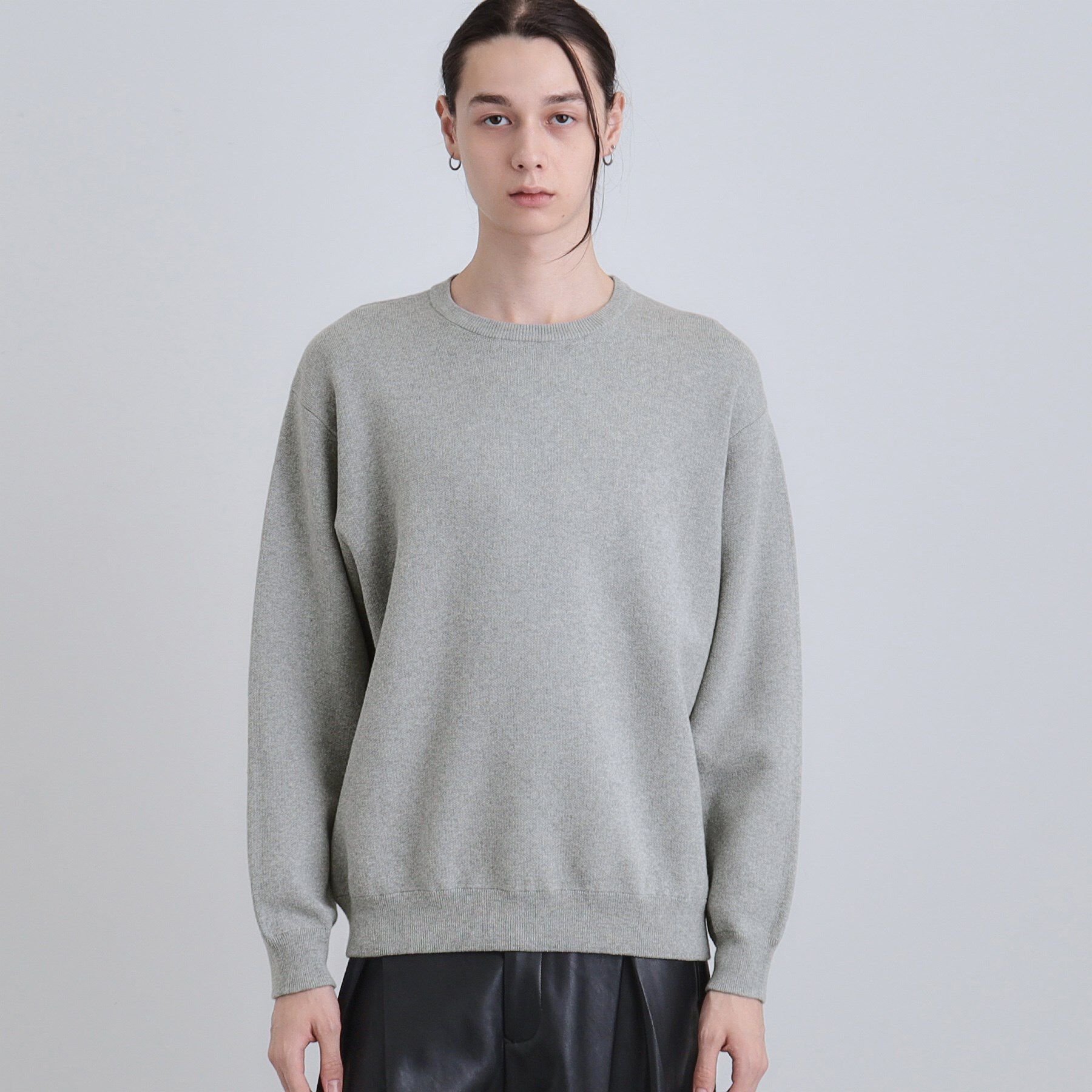 tk.TAKEO KIKUCHI「クルーネックニット」|ニット・セーター|