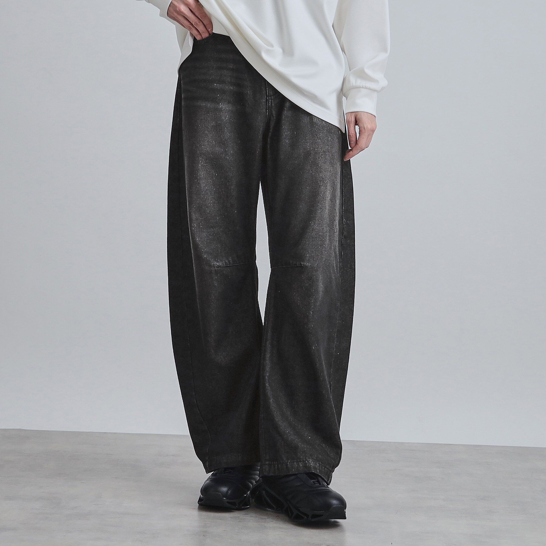 tk.TAKEO KIKUCHI「カーブステッチデニム」|デニム|