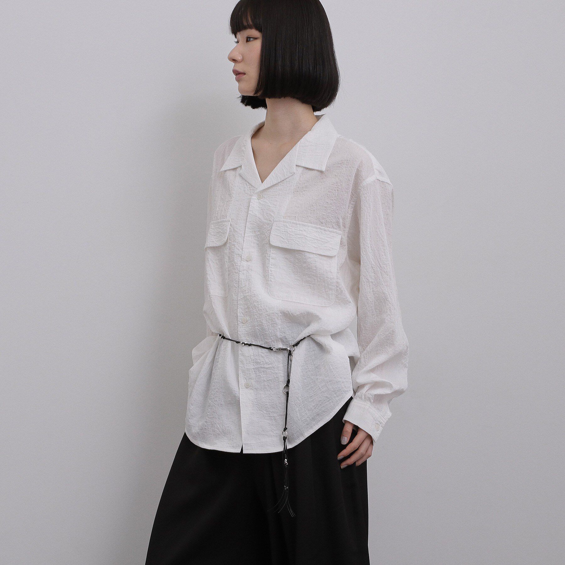 tk.TAKEO KIKUCHI「シアーストライプシャツ」|シャツ・ブラウス|