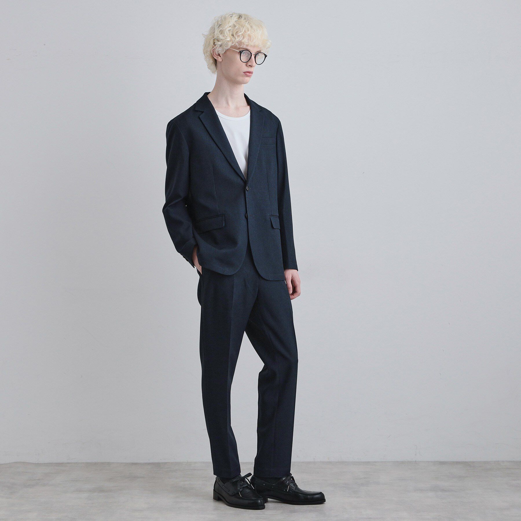 tk.TAKEO KIKUCHI「【セットアップ2点セット】PINHEADシングルセットアップ/ONOFF兼用/ストレッチ/洗える/イ」|スーツ|