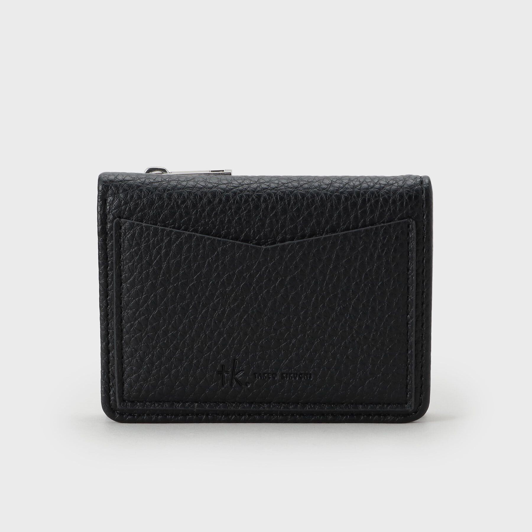 tk.TAKEO KIKUCHI「ジップコインケース＋ミニ三つ折りウォレット」|財布|ブラック(119)