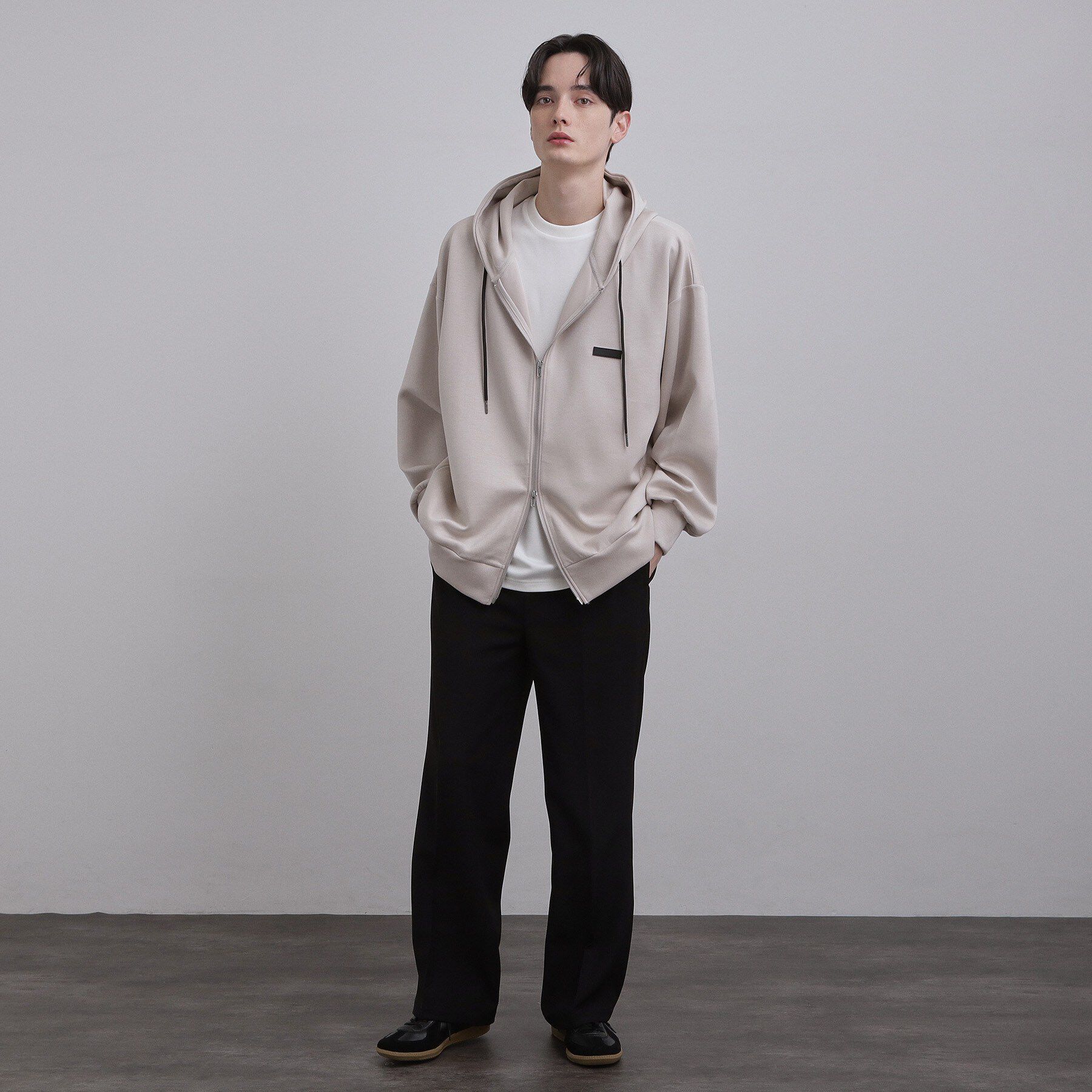 tk.TAKEO KIKUCHI「オーバーサイズジップパーカー」|パーカー|