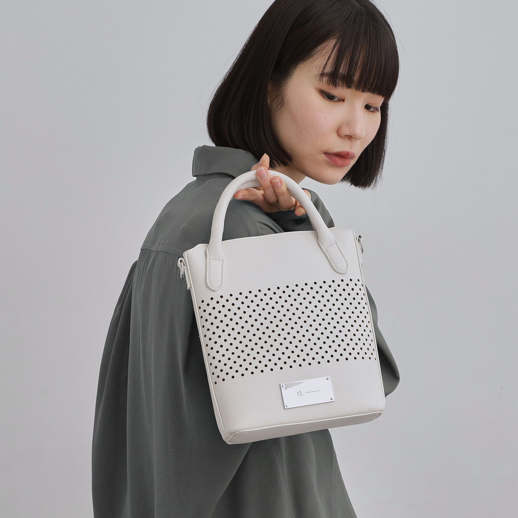 tk.TAKEO KIKUCHI「【2WAY】パンチングミニショルダーバッグ」|ショルダー・メッセンジャー|