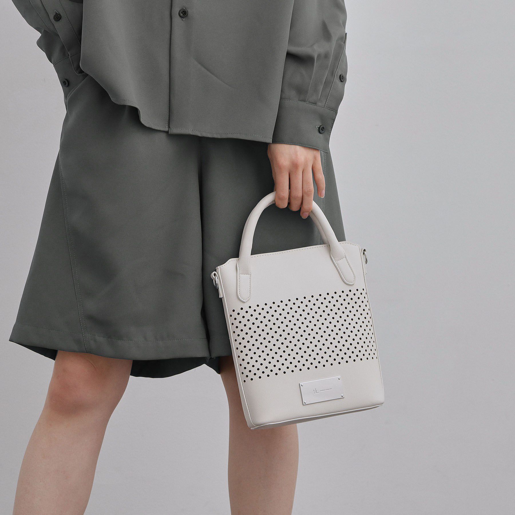 tk.TAKEO KIKUCHI「【2WAY】パンチングミニショルダーバッグ」|ショルダー・メッセンジャー|