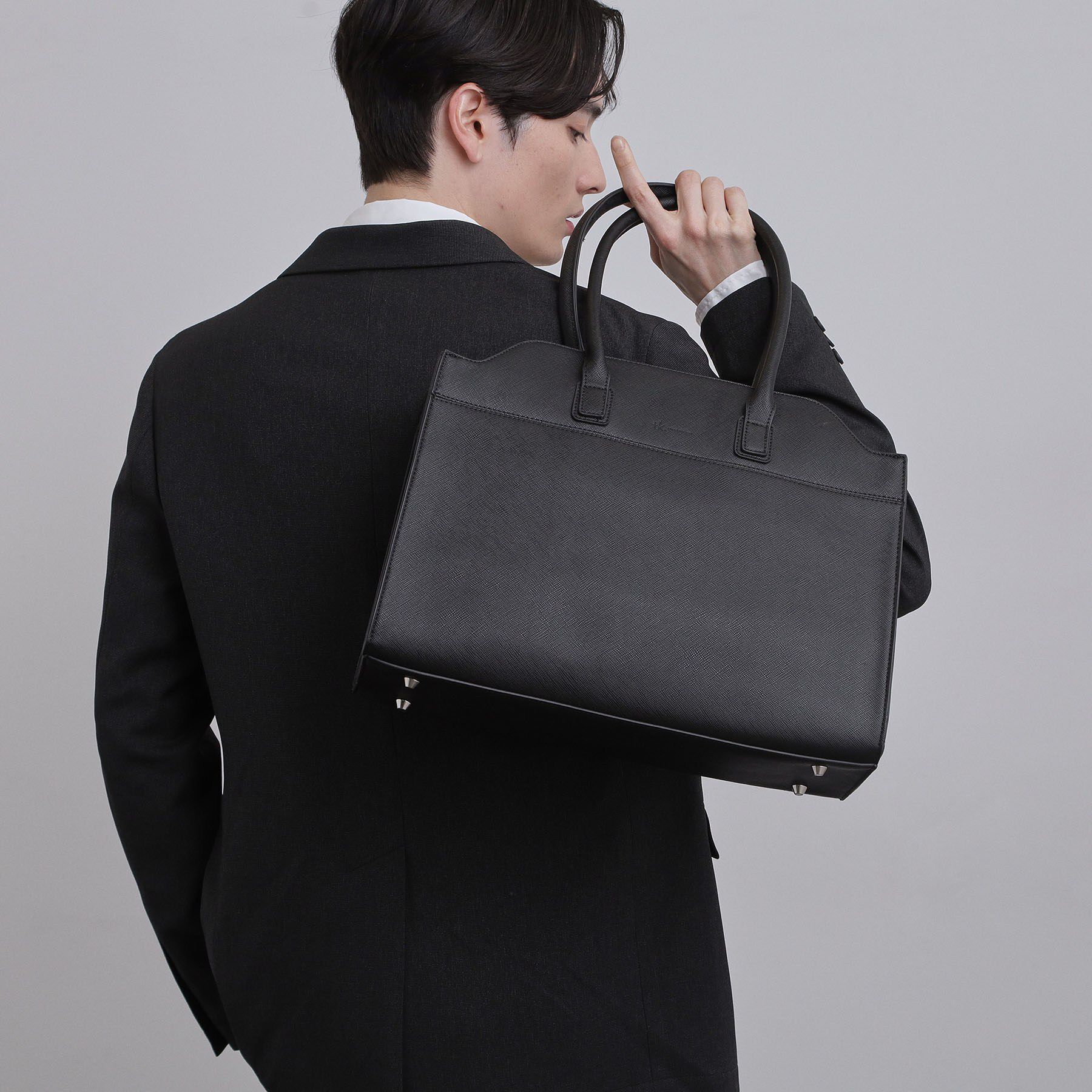 tk.TAKEO KIKUCHI「ボクシートートバッグ」|トートバッグ|ブラック(109)