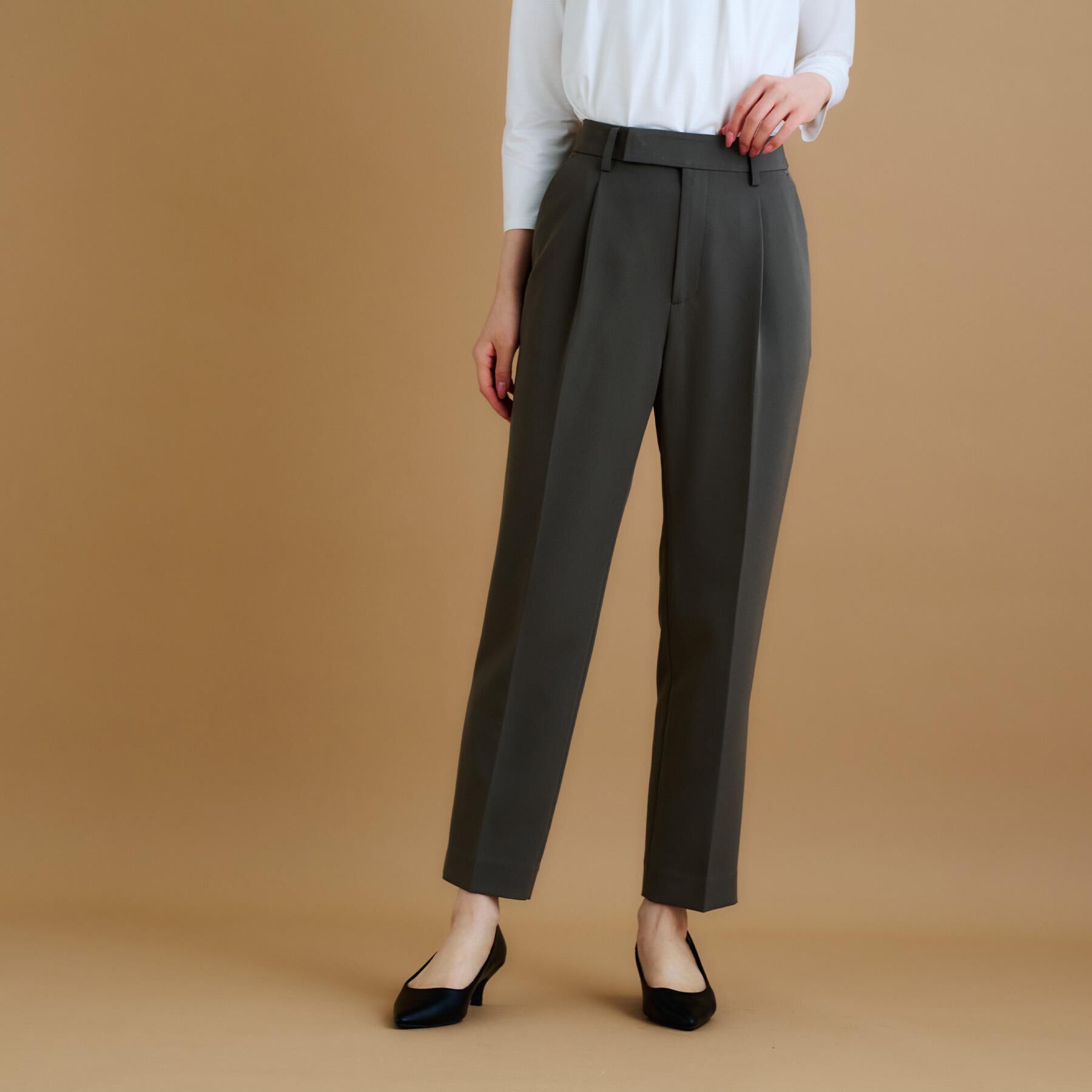 index「ストレッチテーパードパンツ/セットアップ対応【洗濯機洗い可/イージーアイロン/防シワ】」|その他|