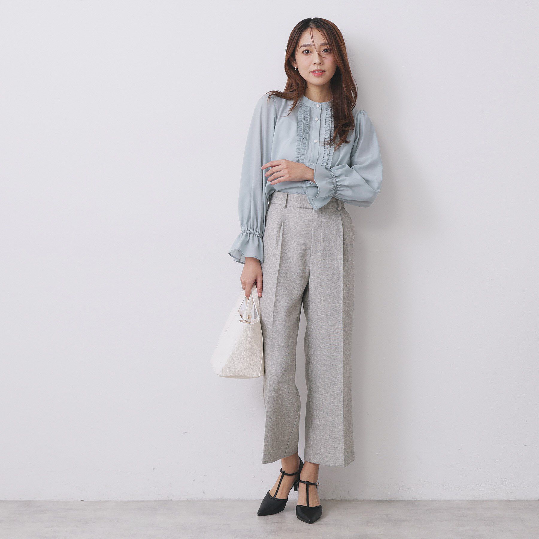 index「ワイドストレートパンツ/セットアップ対応可【洗濯機OK/イージーアイロン】」|その他|