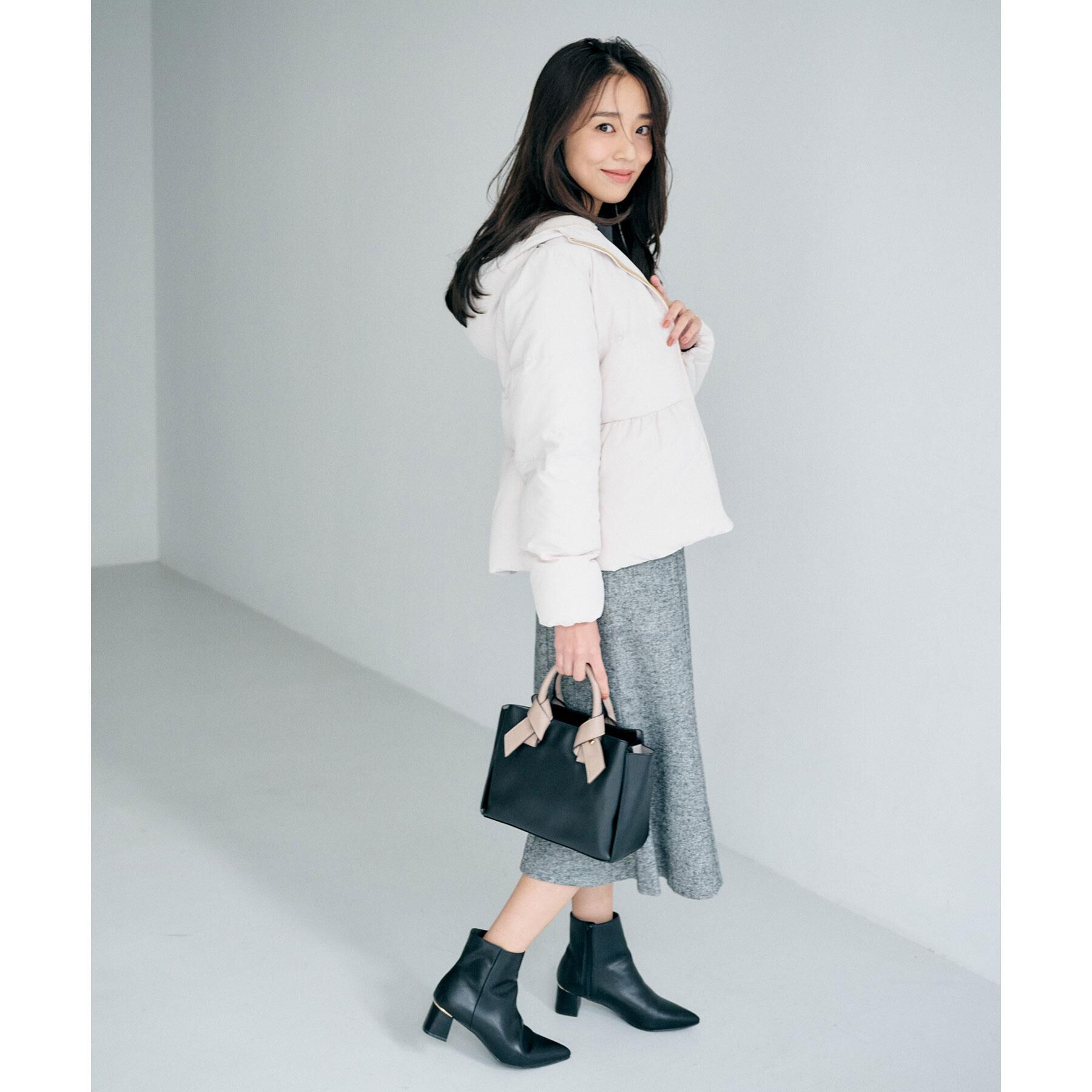 index「KAWADAダウンペプラムショートコート【撥水/洗濯機OK/静電気防止裏地】」|ダウン|