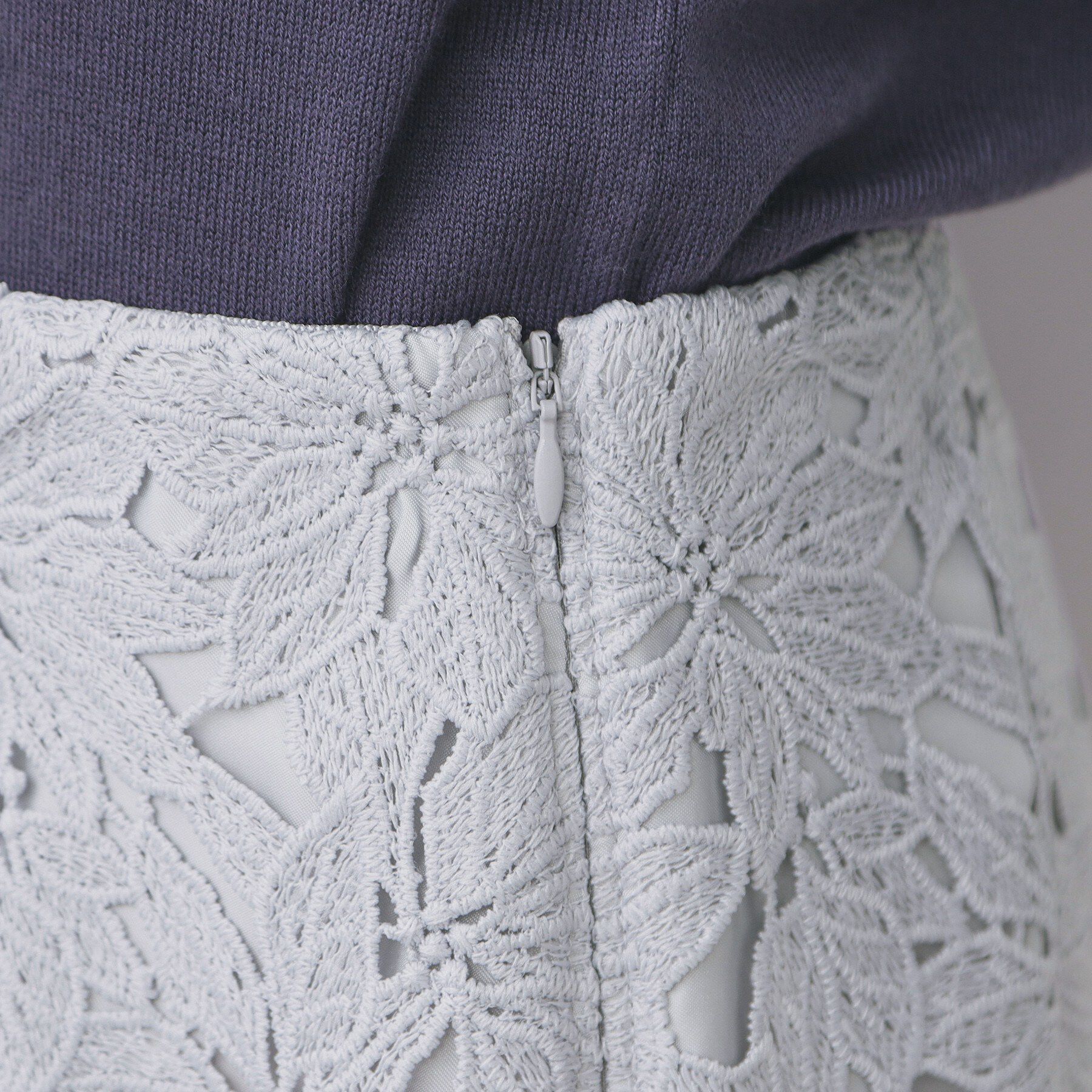 index「フラワーレースタイトスカート【洗濯機OK】」|スカート|