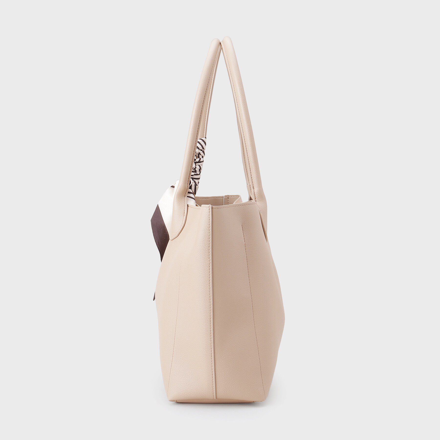 index「ストライプスカーフ付きトートバッグ【A4サイズ】」|トートバッグ|