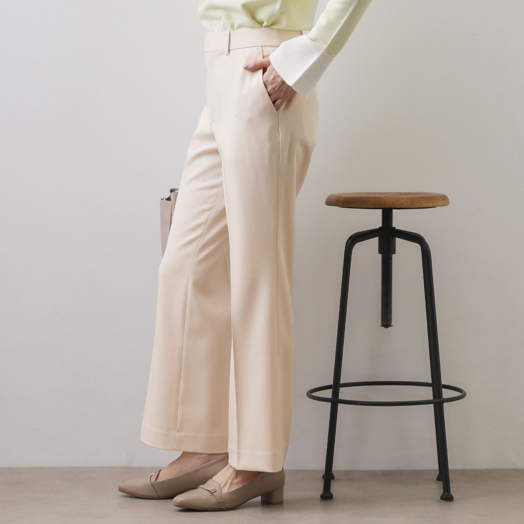 index「ストレッチスリムフレアパンツ【洗濯機OK】」|その他|