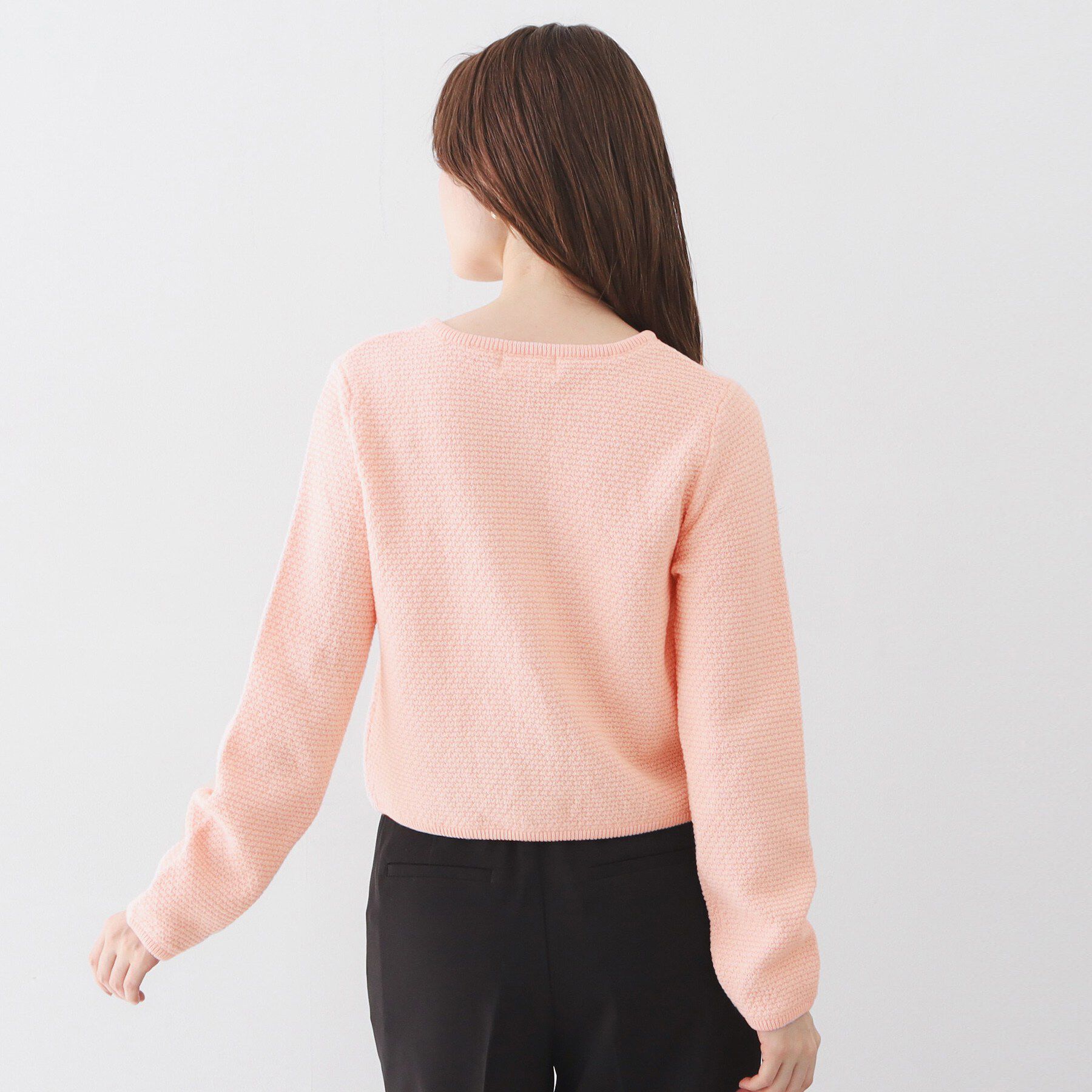 index「ラメリリーボクシーショートカーディガン【洗濯機OK】」|カーディガン|