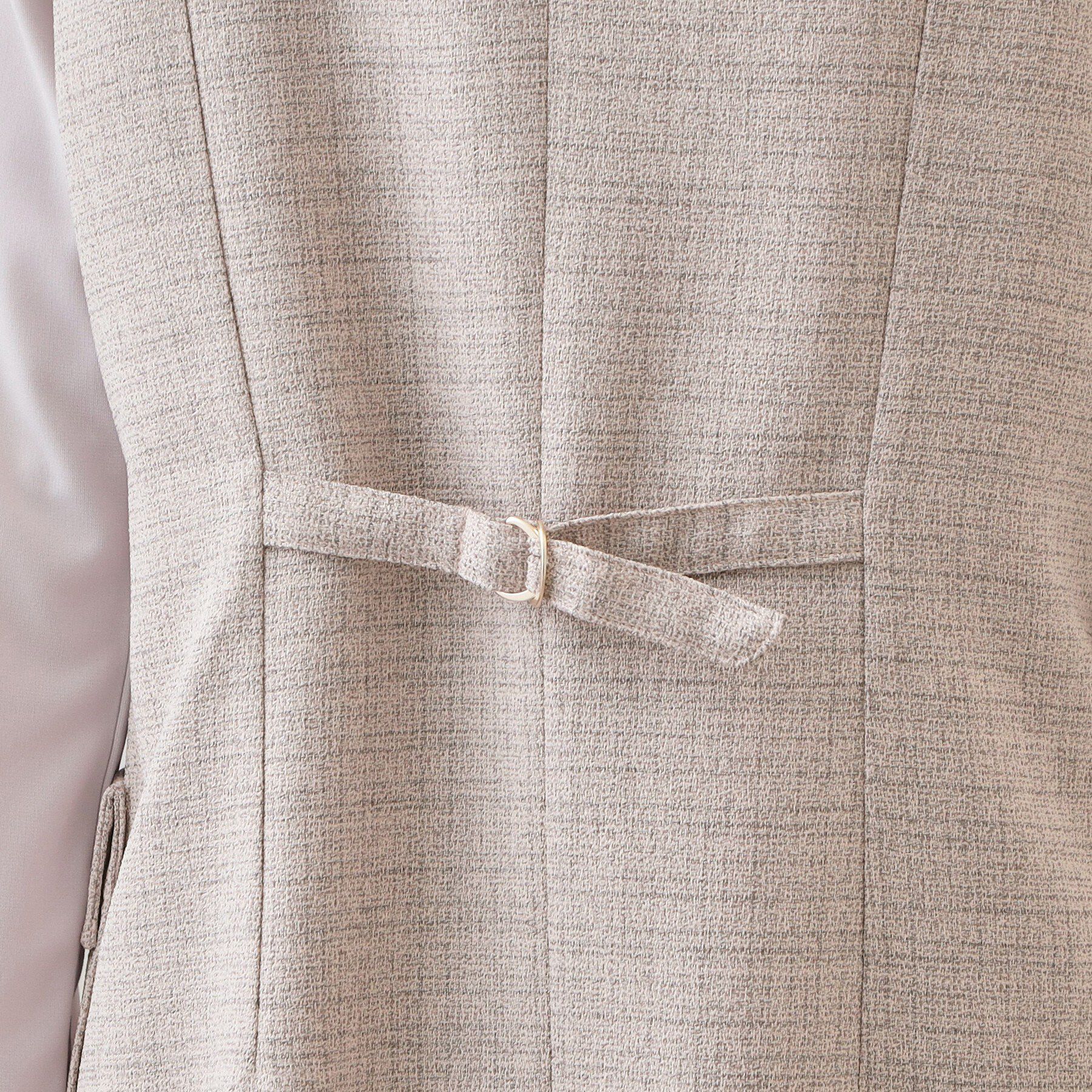 index「サマーツイード前開きジャンスカ【洗濯機OK/イージーアイロン】」|ワンピース|