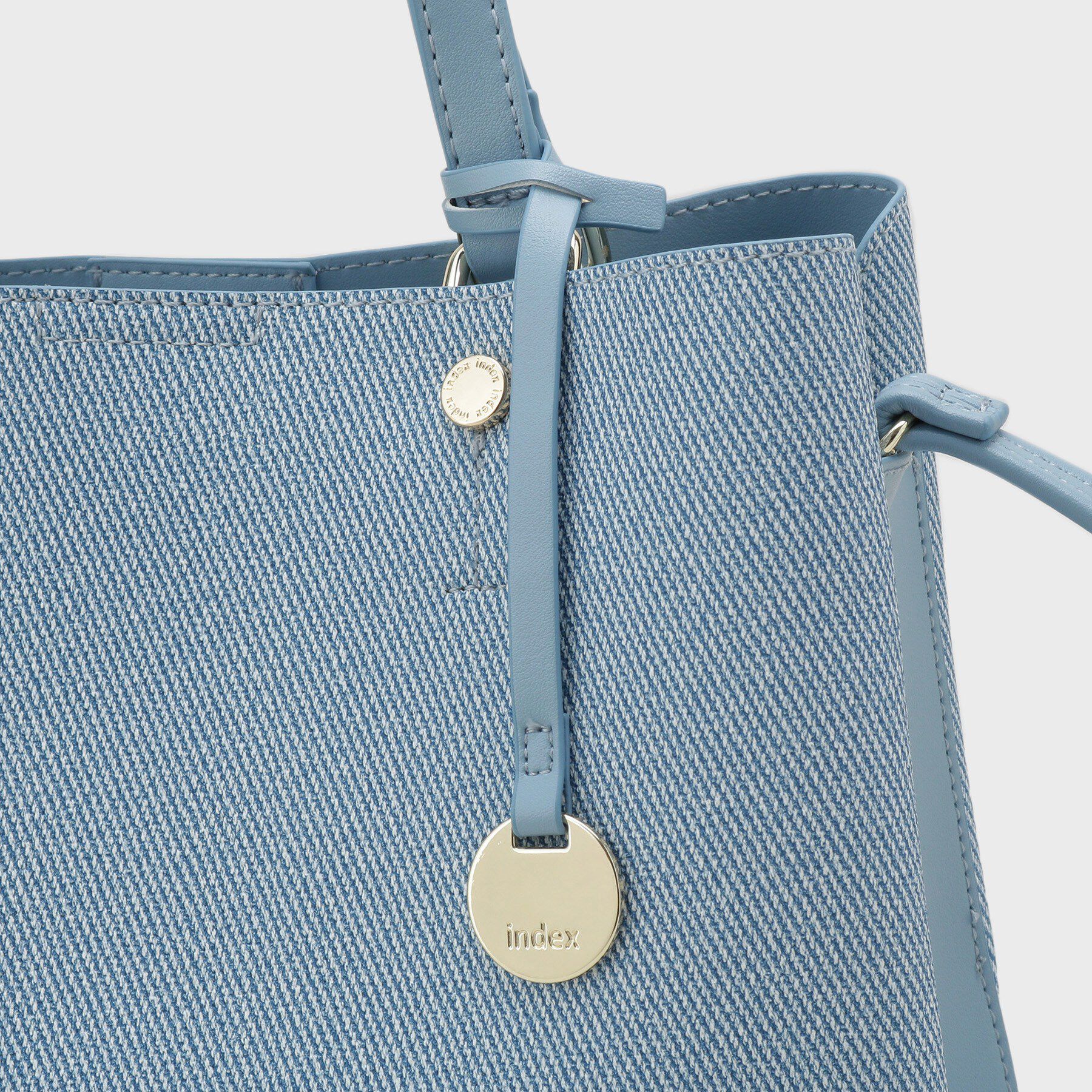 index「2WAYカシメデザインミドルトート」|トートバッグ|