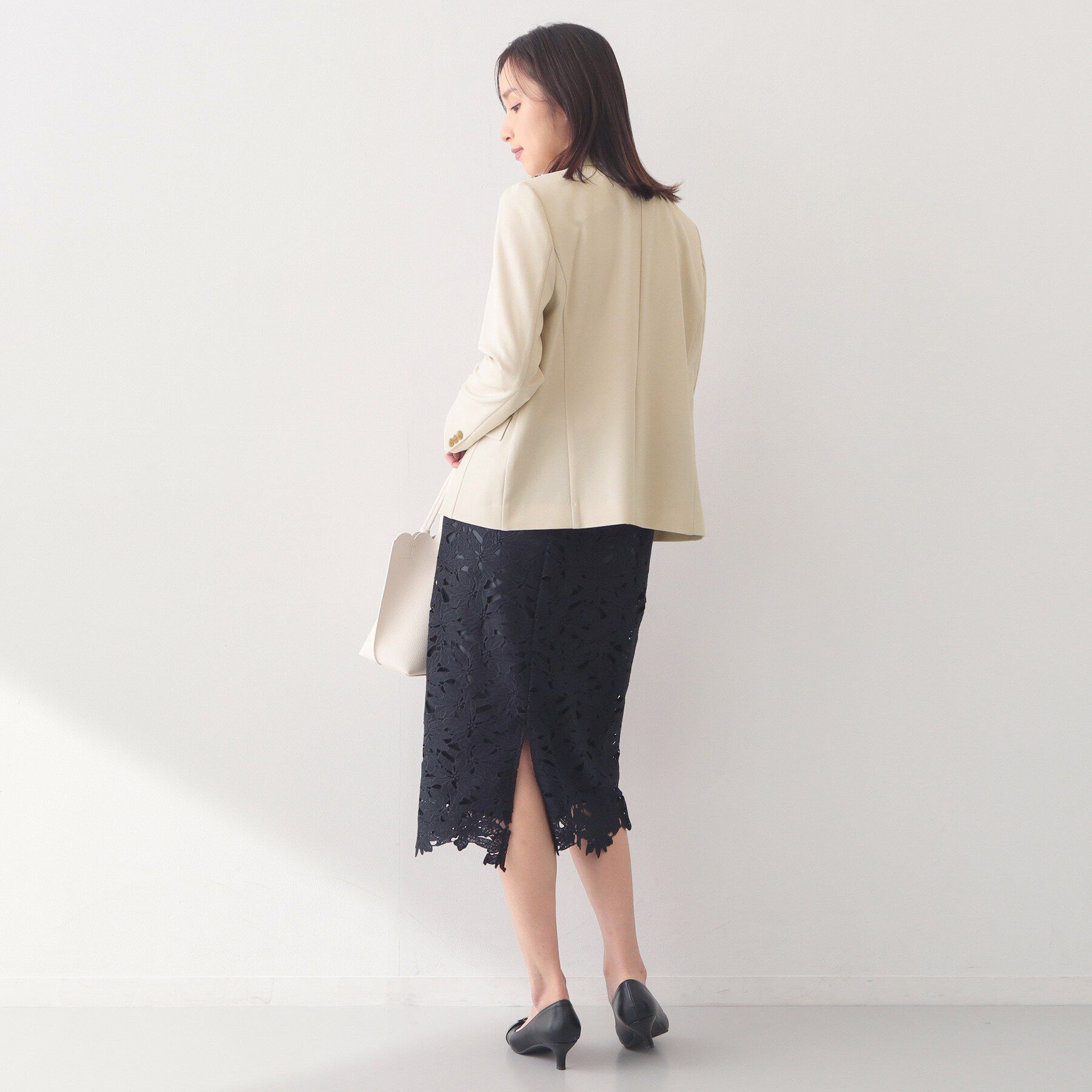 index「ダブルブレストジャケット/セットアップ対応可【洗える/接触冷感/吸水速乾/防シワ/ストレッチ】」|テーラードジャケット|