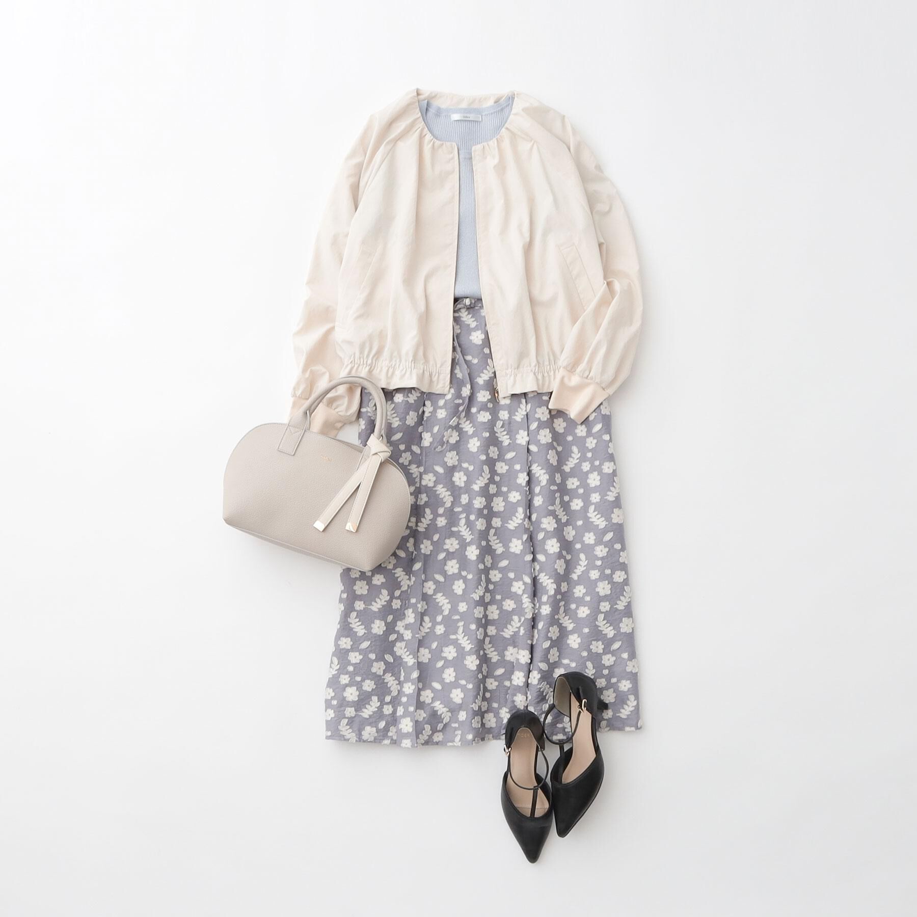 index「ノーカラーブルゾン【洗濯機OK/接触冷感/防シワ】」|テーラードジャケット|