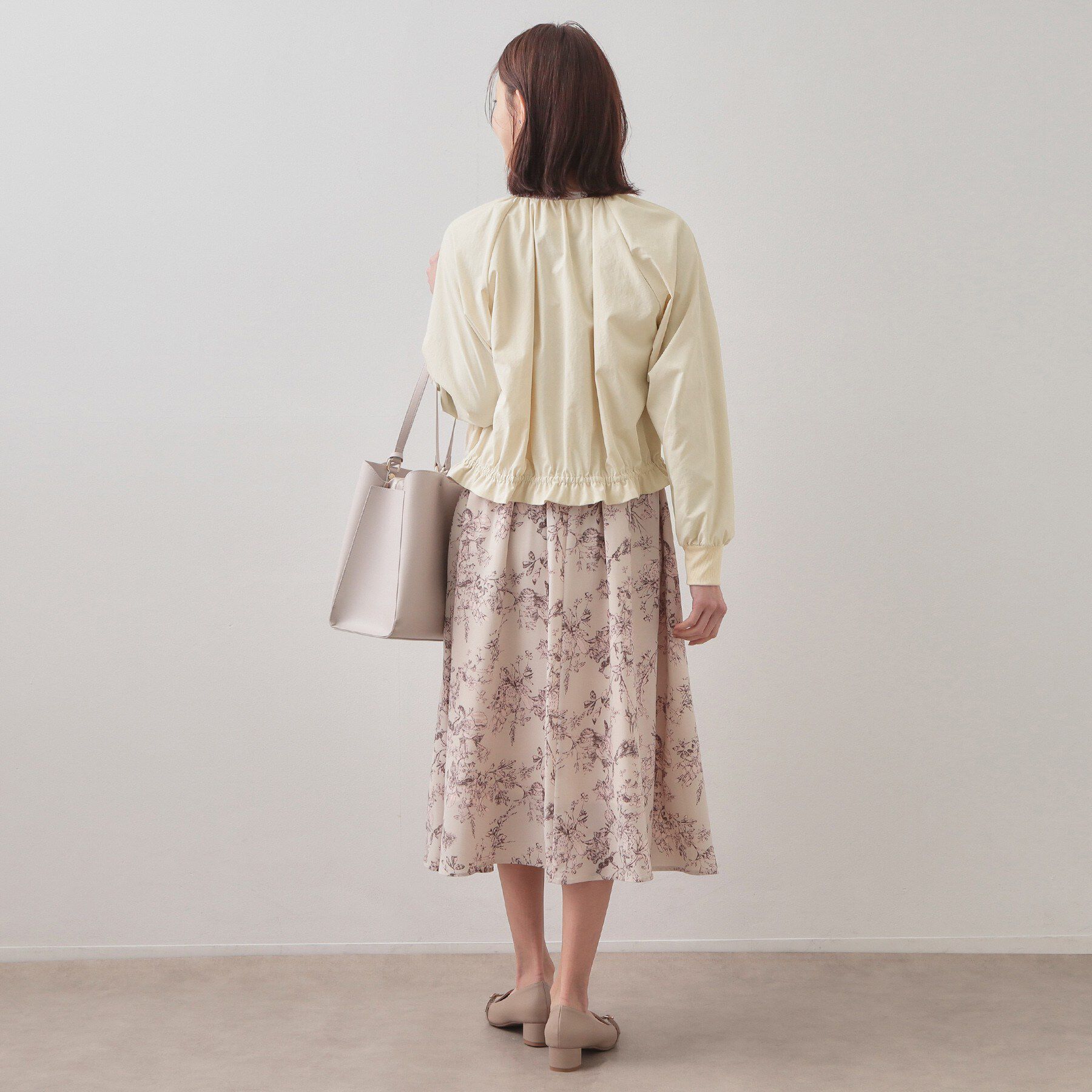 index「ノーカラーブルゾン【洗濯機OK/接触冷感/防シワ】」|テーラードジャケット|