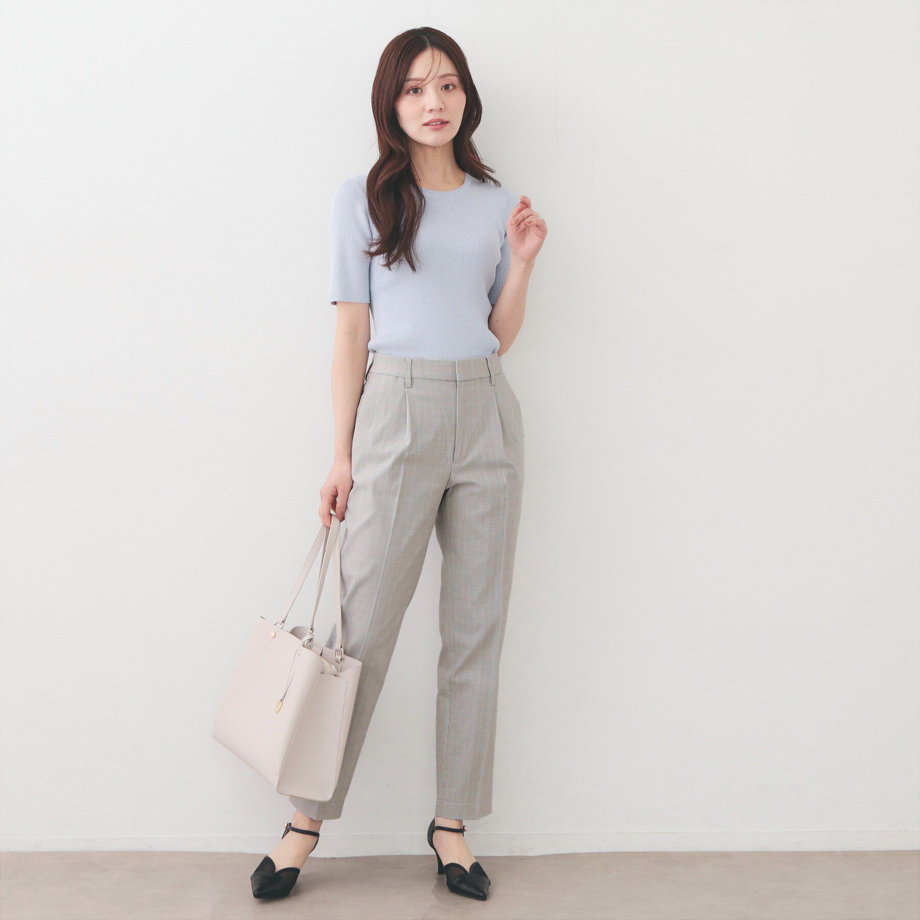 index「Everyday！テーパードパンツ【洗濯機OK/吸水速乾/接触冷感/透け防止】《XS～LL/6col」|その他|