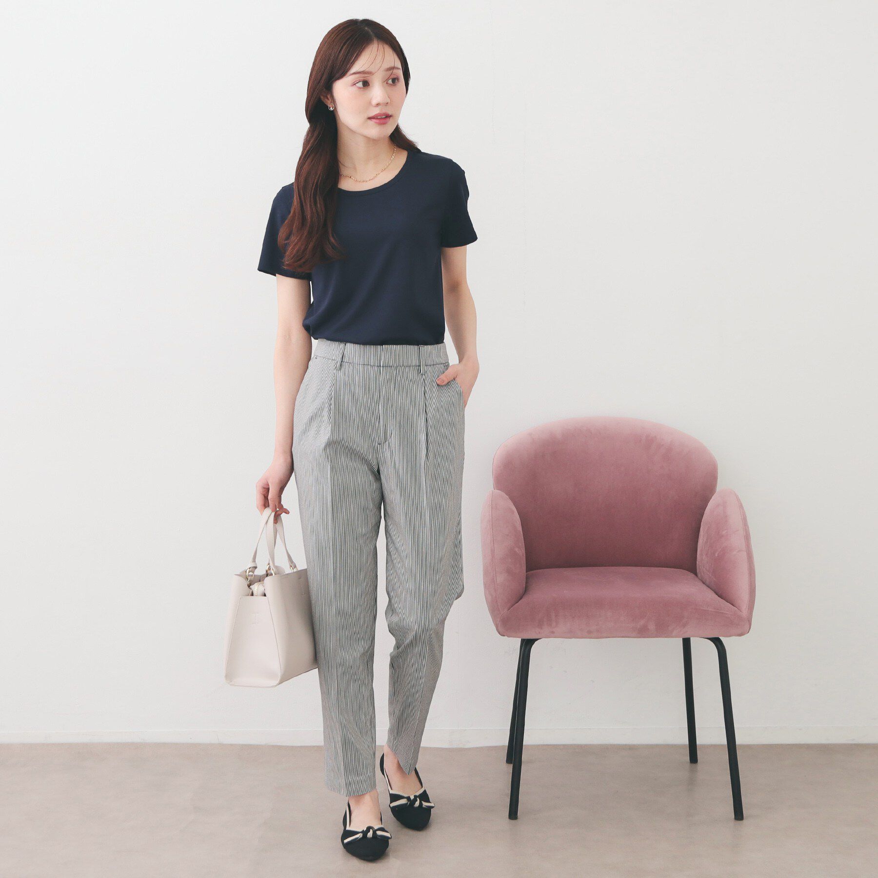 index「Everyday！テーパードパンツ【洗濯機OK/吸水速乾/接触冷感/透け防止】《XS～LL/6col」|その他|