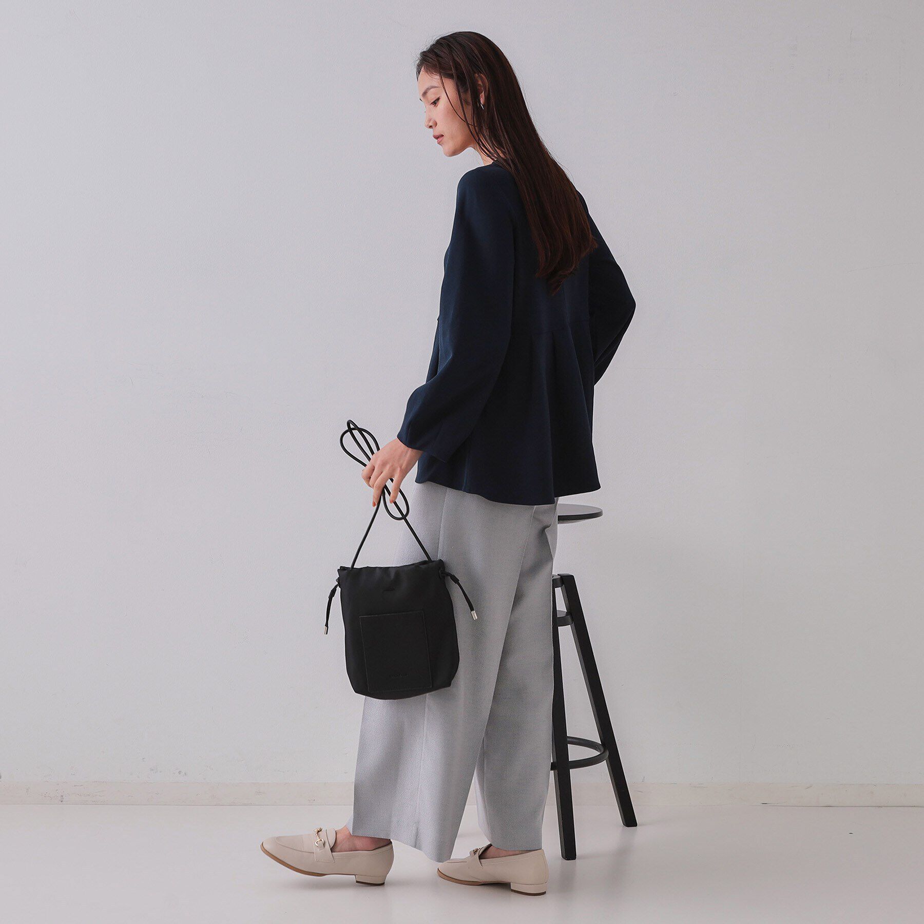 OPAQUE.CLIP「ペプラムトップス【UV/吸水速乾/洗濯機洗い可】」|Tシャツ・カットソー|