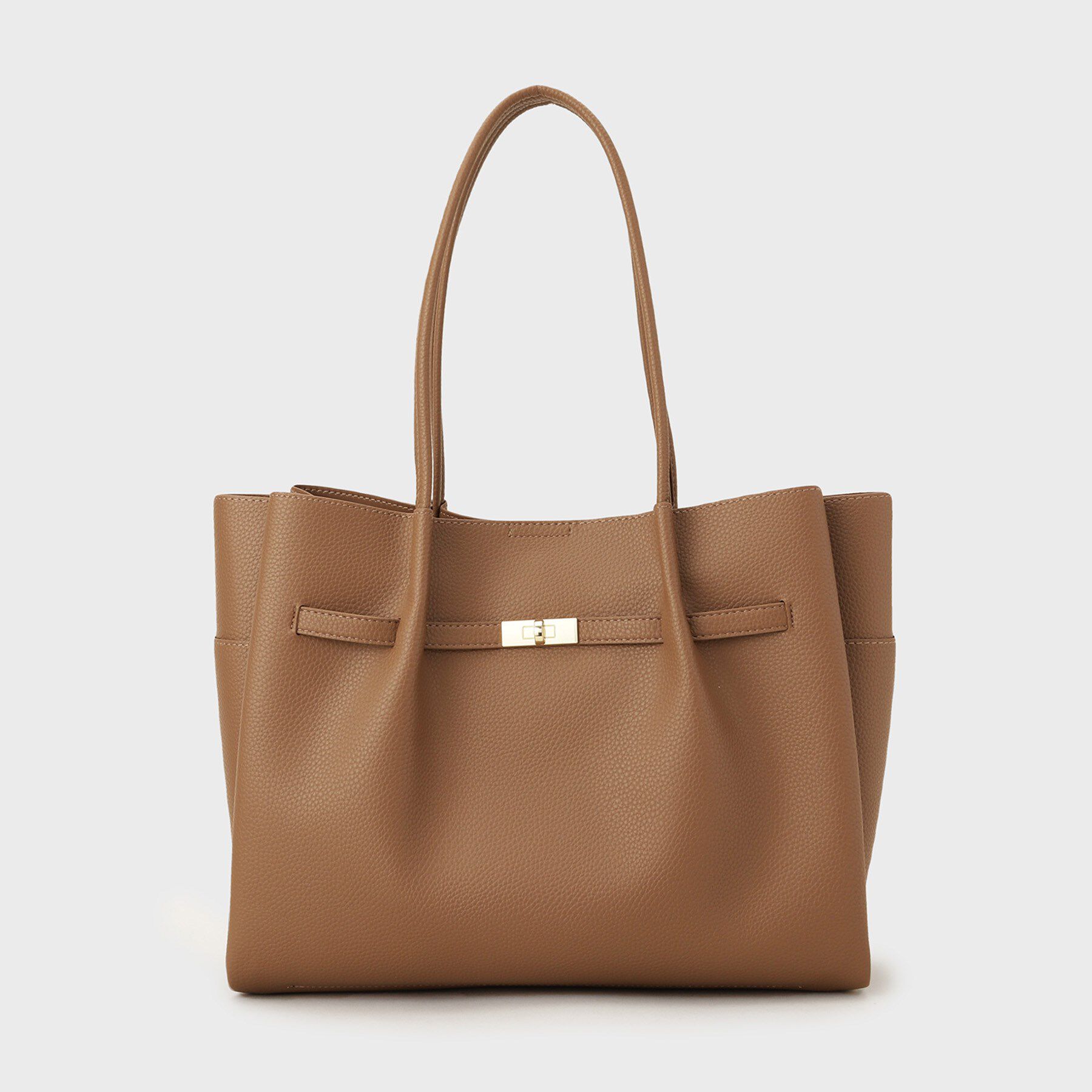 OPAQUE.CLIP「【軽量/A4サイズ対応/通勤対応】フロントベルトデザイントートバッグ」|トートバッグ|