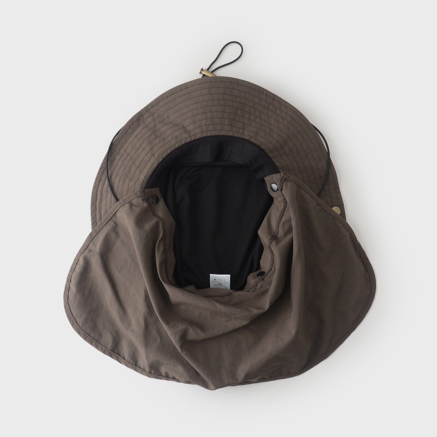 OPAQUE.CLIP「シェード付ハット」|ハット|