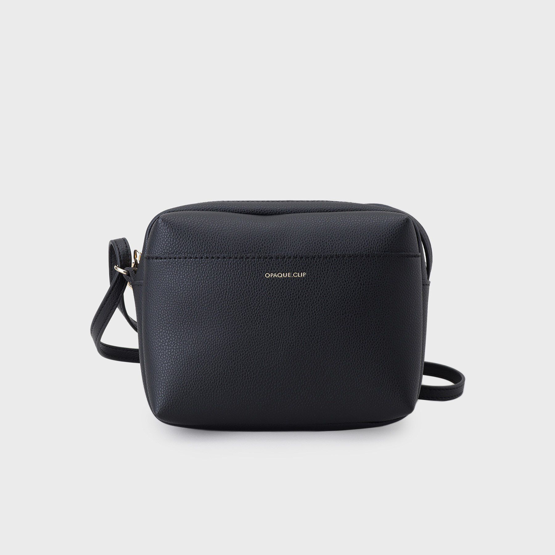 OPAQUE.CLIP「【長さ調節可能】ラウンドスクエアマチ付きミニショルダーバッグ」|ショルダー・メッセンジャー|